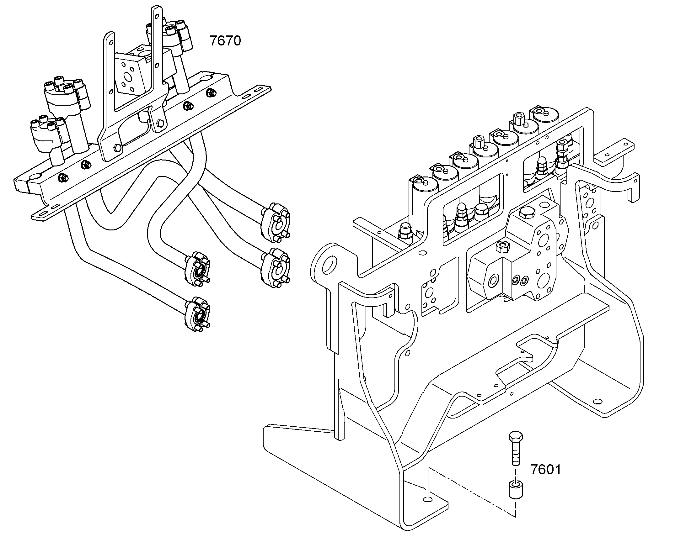 ЛИНИЯ НАПОРНАЯ 10358637 LIEBHERR