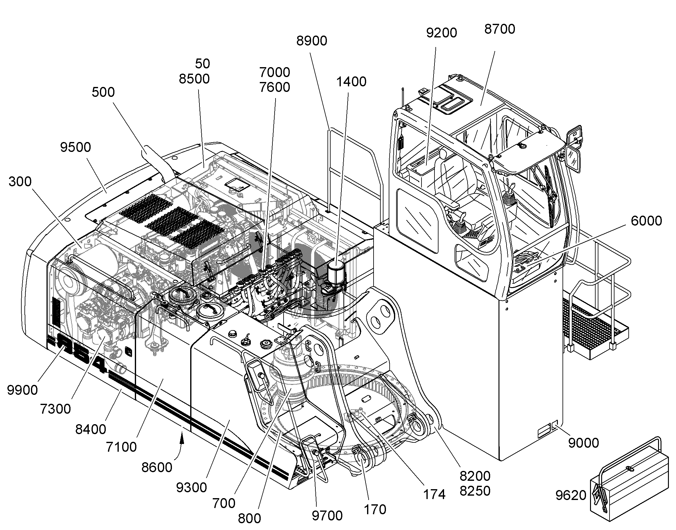 ПОВОРОТНАЯ ПЛАТФОРМА 12420926 LIEBHERR