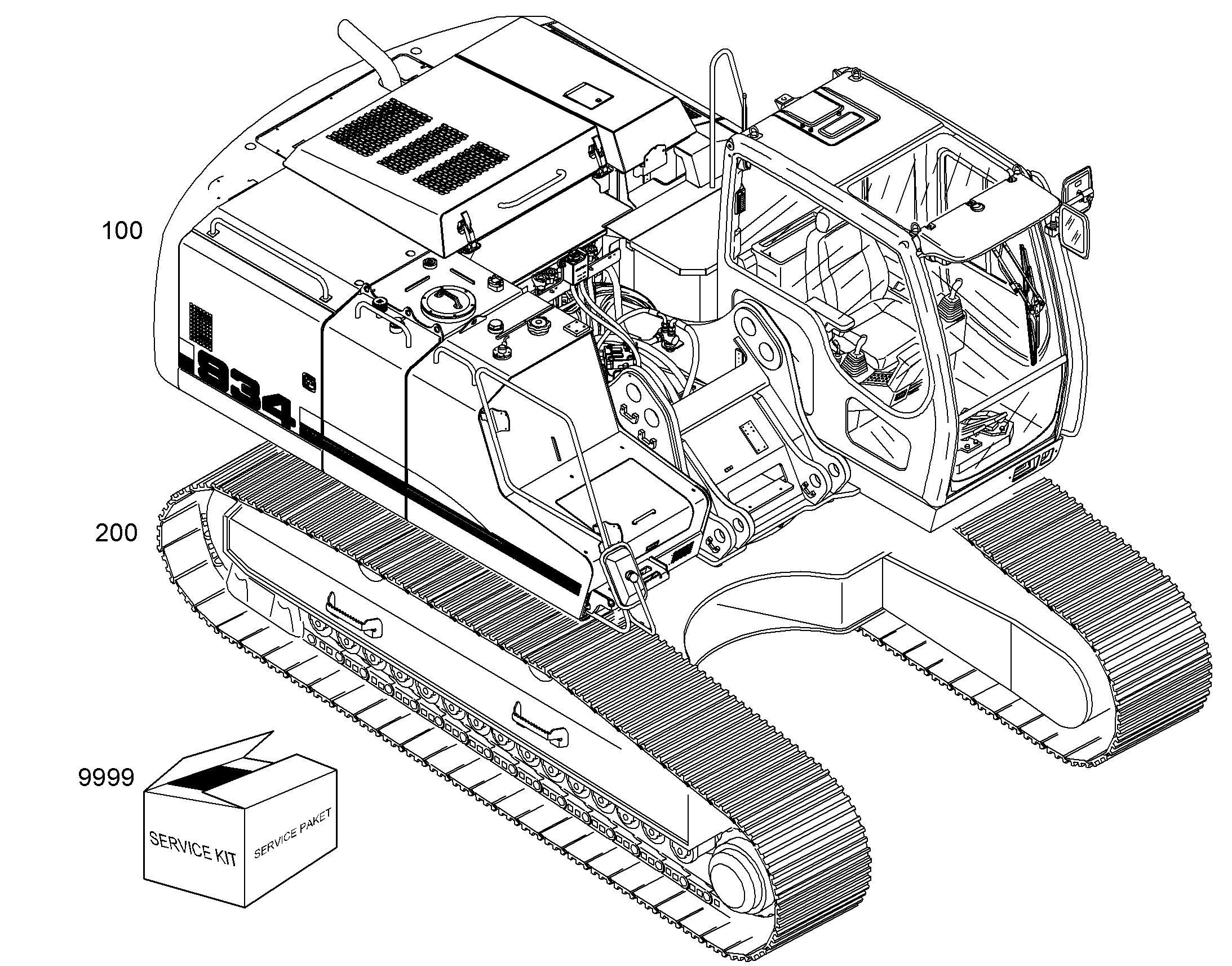 МАТЕРИАЛ СЕРВИСН.ОБСЛУЖИВАНИЯ 10855502 LIEBHERR