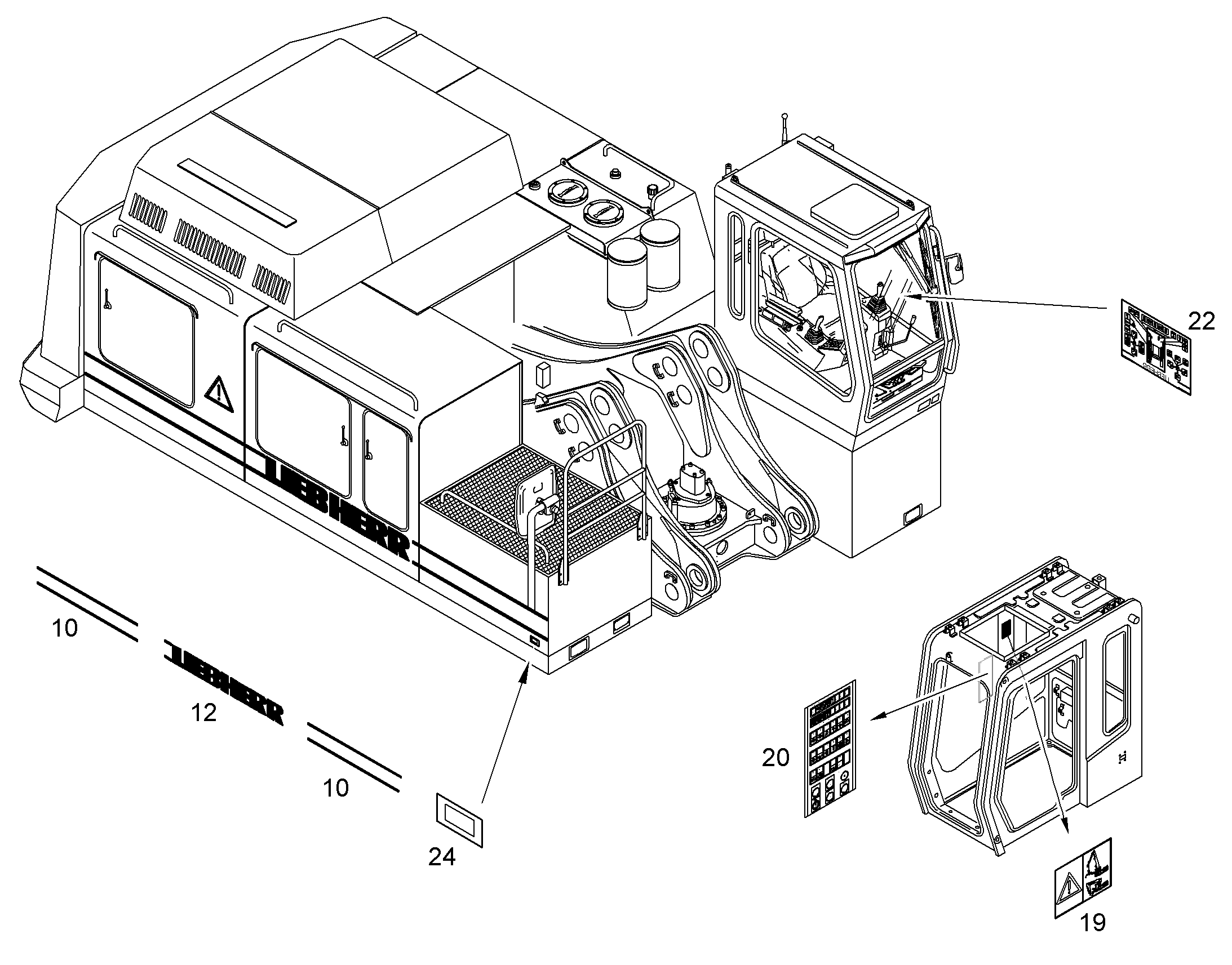 ПЛЕНКА КЛЕЯЩАЯСЯ 300mmX360mm 10072448 LIEBHERR