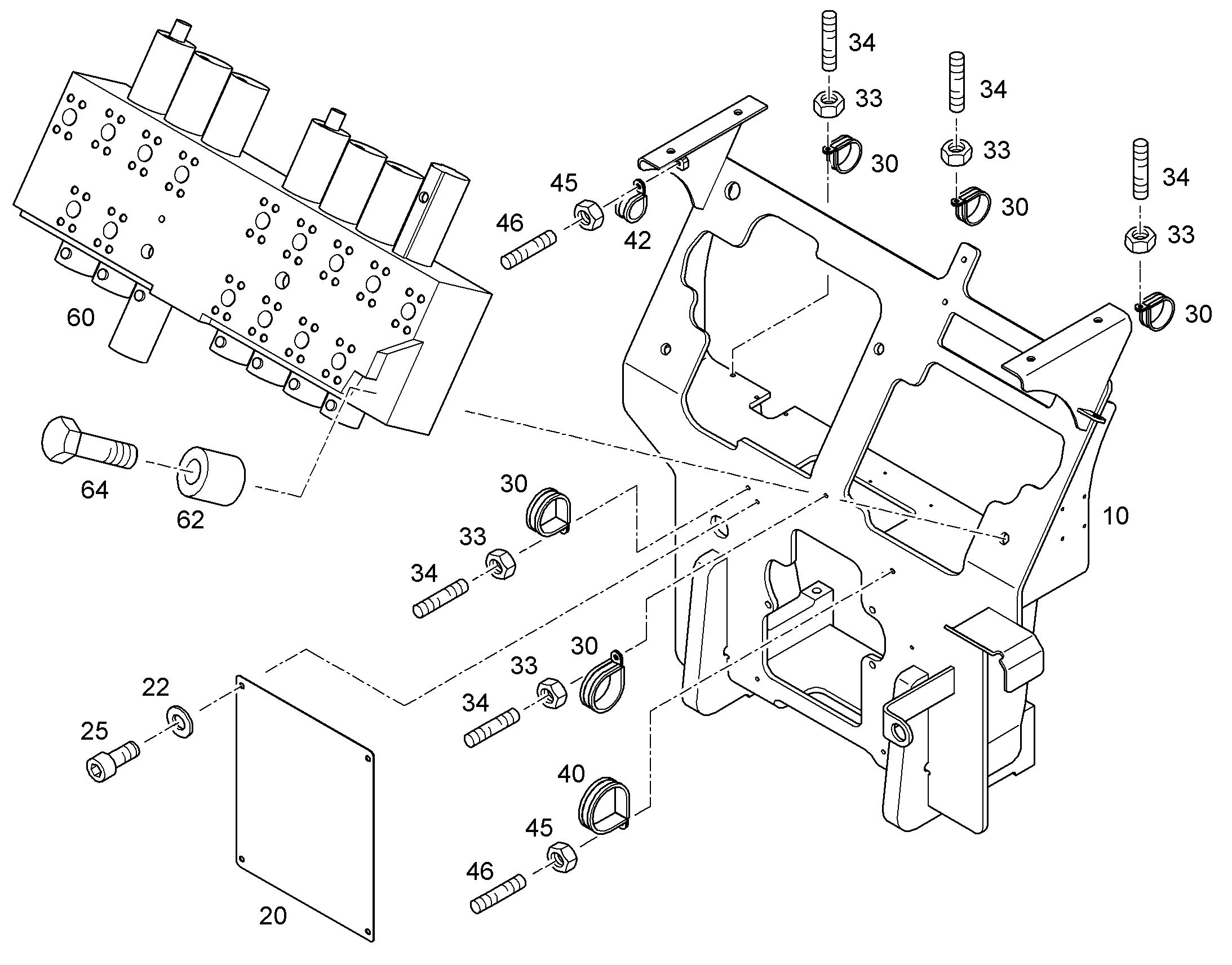 БЛОК УПРАВЛЕНИЯ 10222494 LIEBHERR