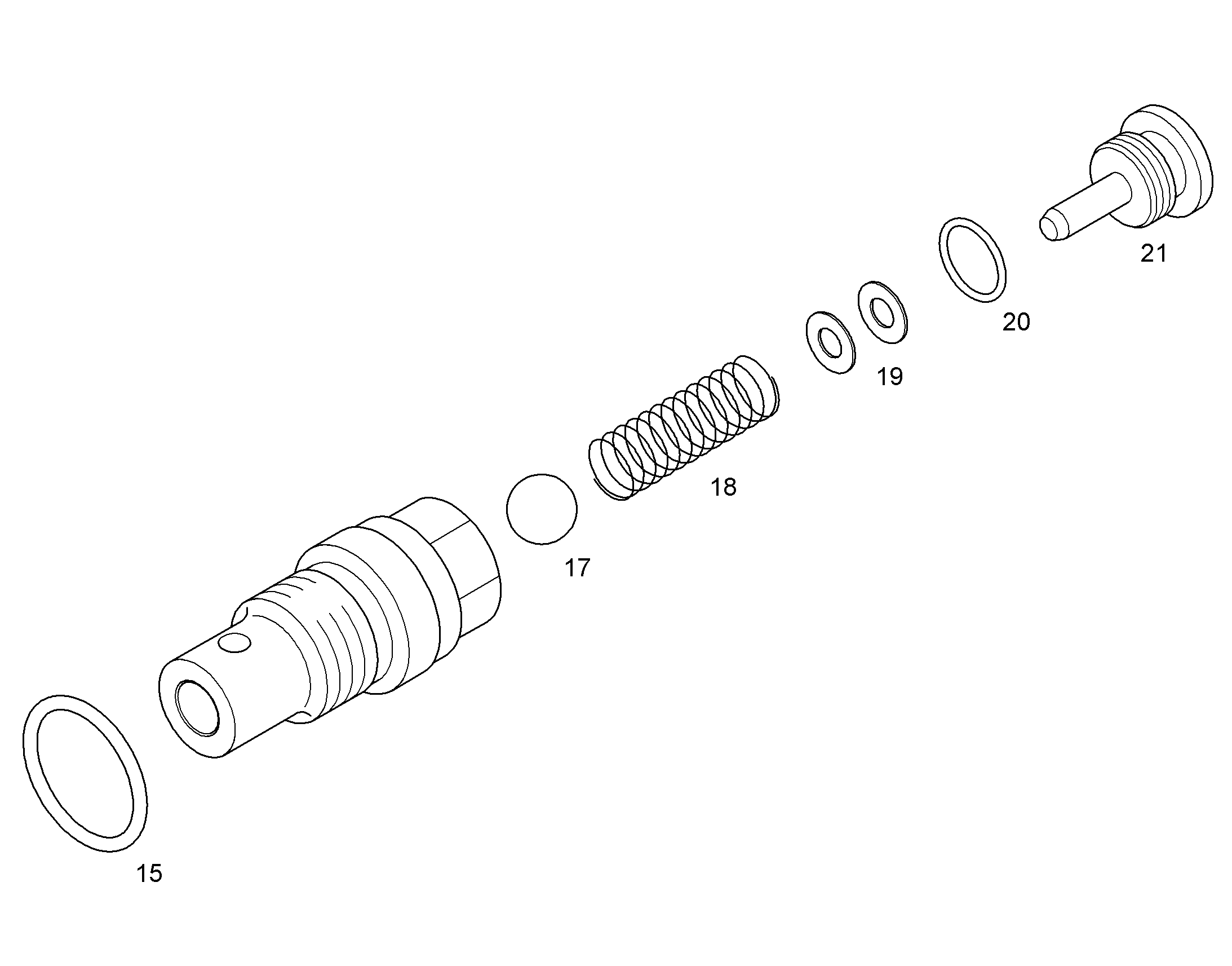 ЗАГЛУШКА РЕЗЬБОВАЯ 10289326 LIEBHERR