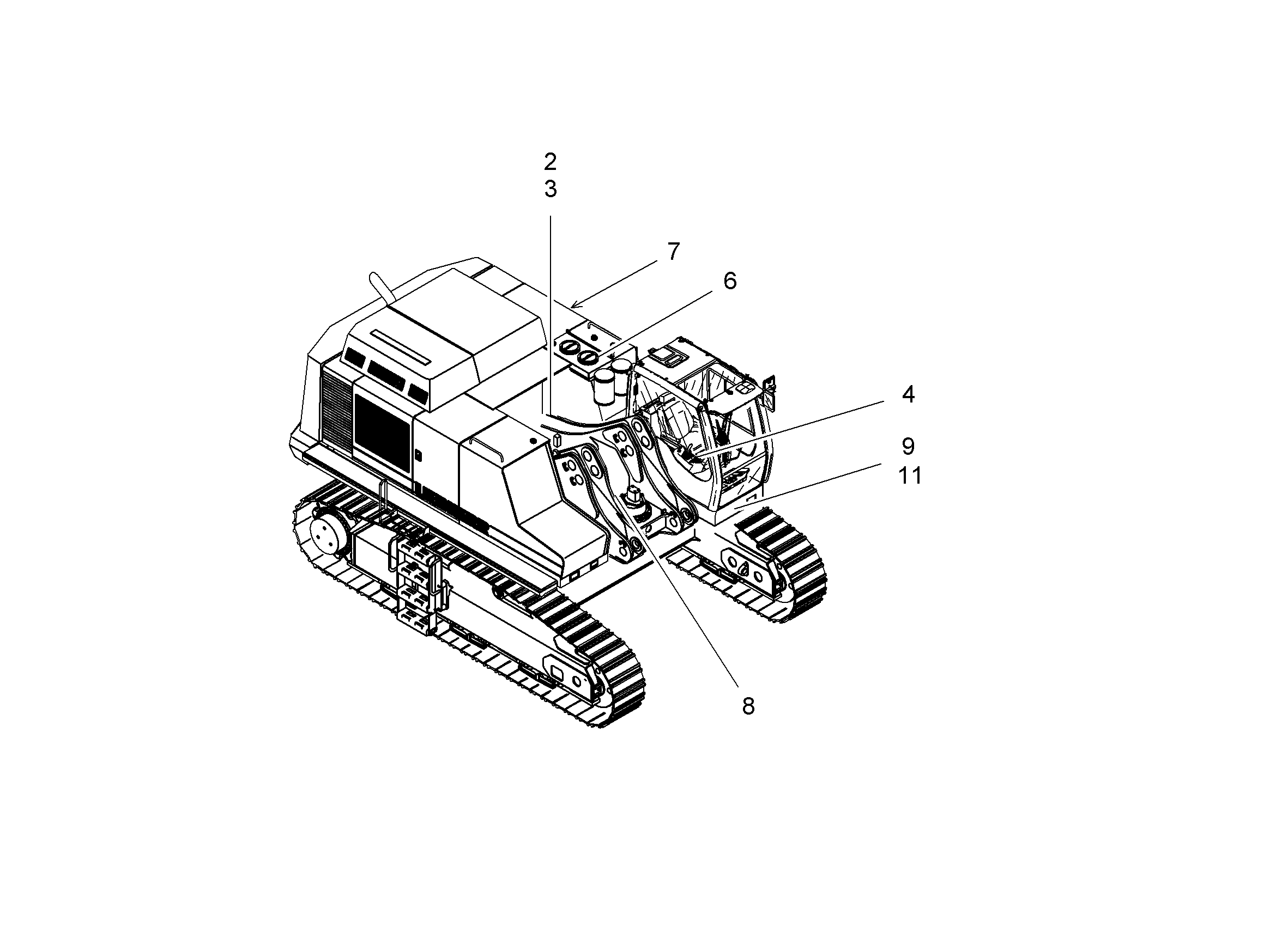 НАСОСЫ ДОП., УСТАНОВКА 9808124 LIEBHERR