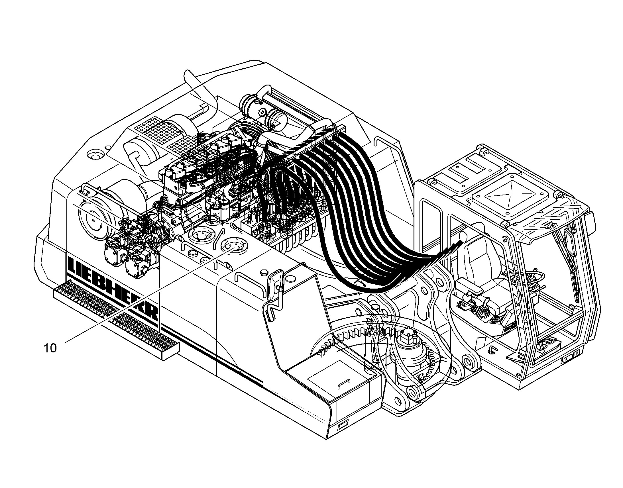 ЗАПОЛНЕНИЕ AVIA SYNTOFLUID 9938398 LIEBHERR