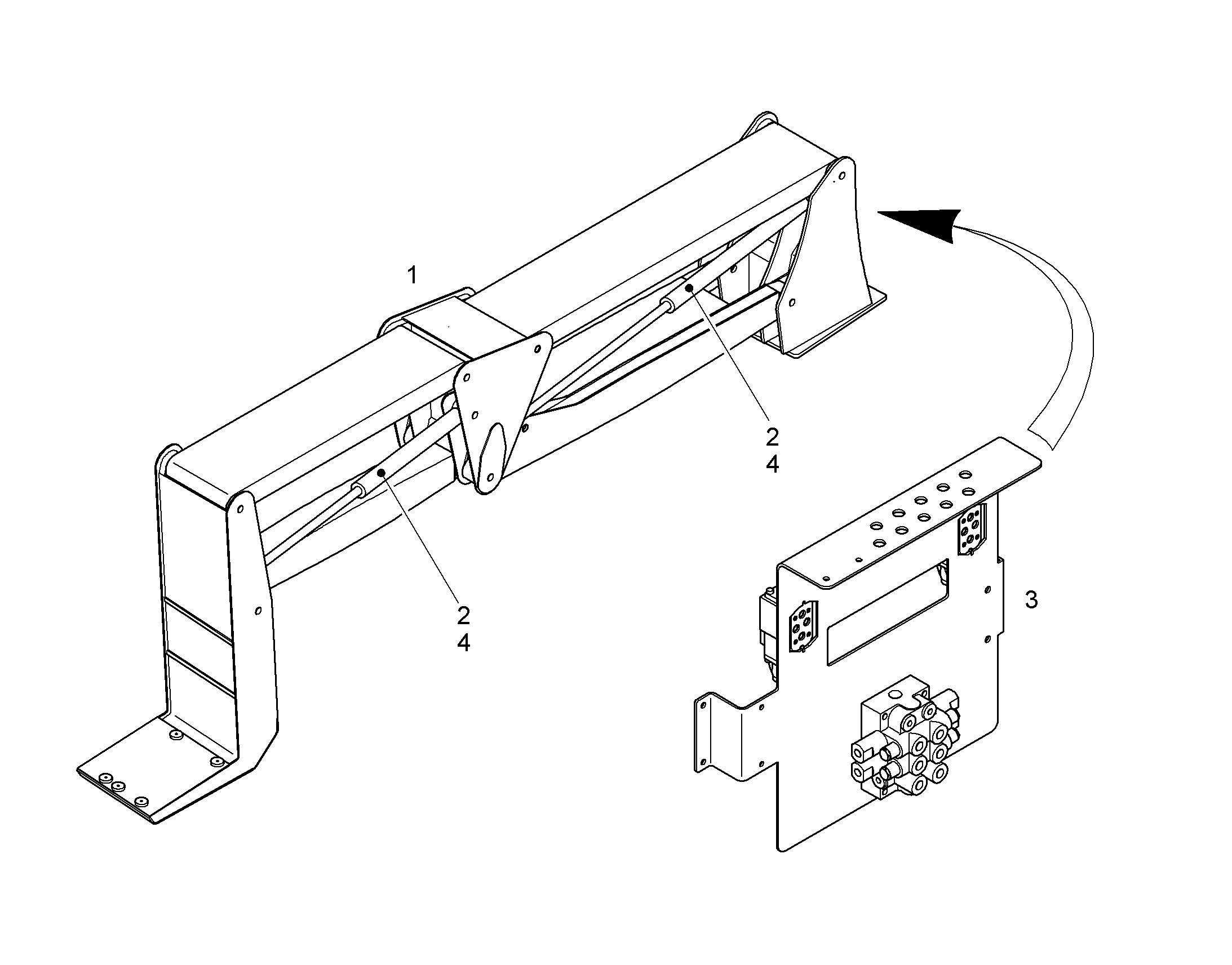 ВОЗВЫШЕНИЕ КАБИНЫ 10288184 LIEBHERR