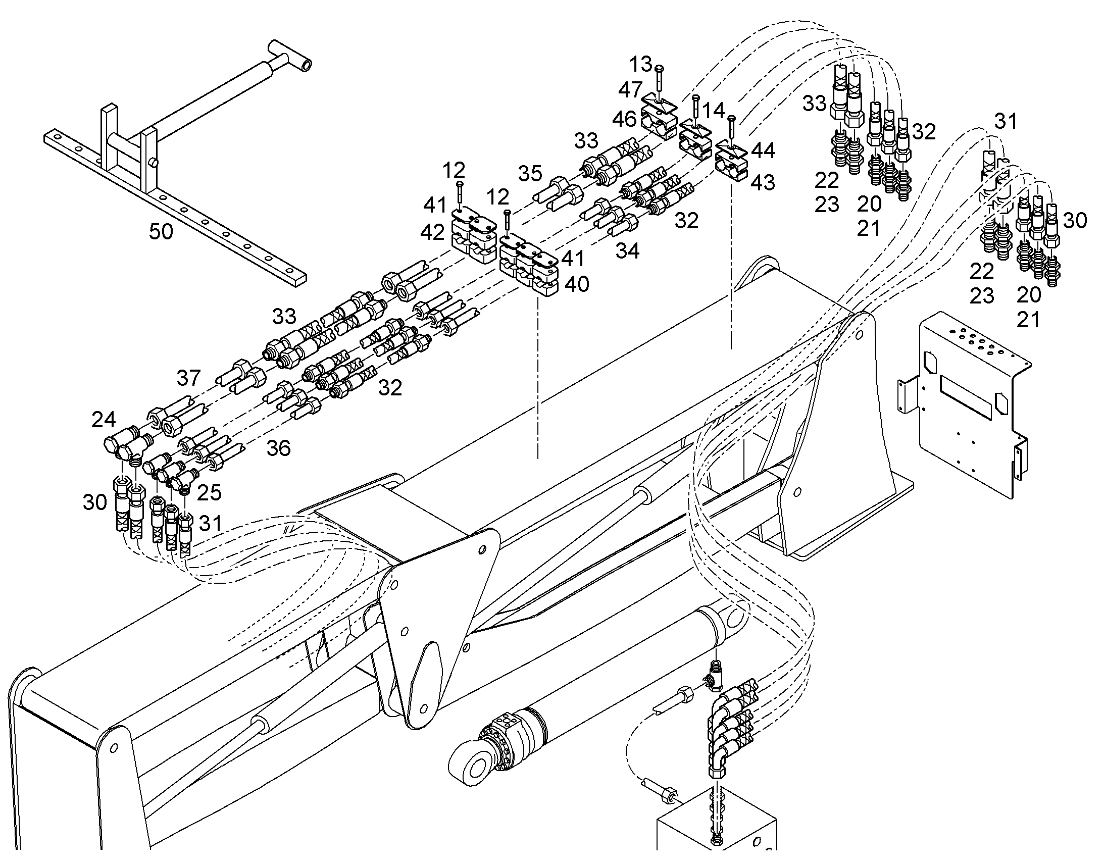 ПОЛУХОМУТИК 10288684 LIEBHERR