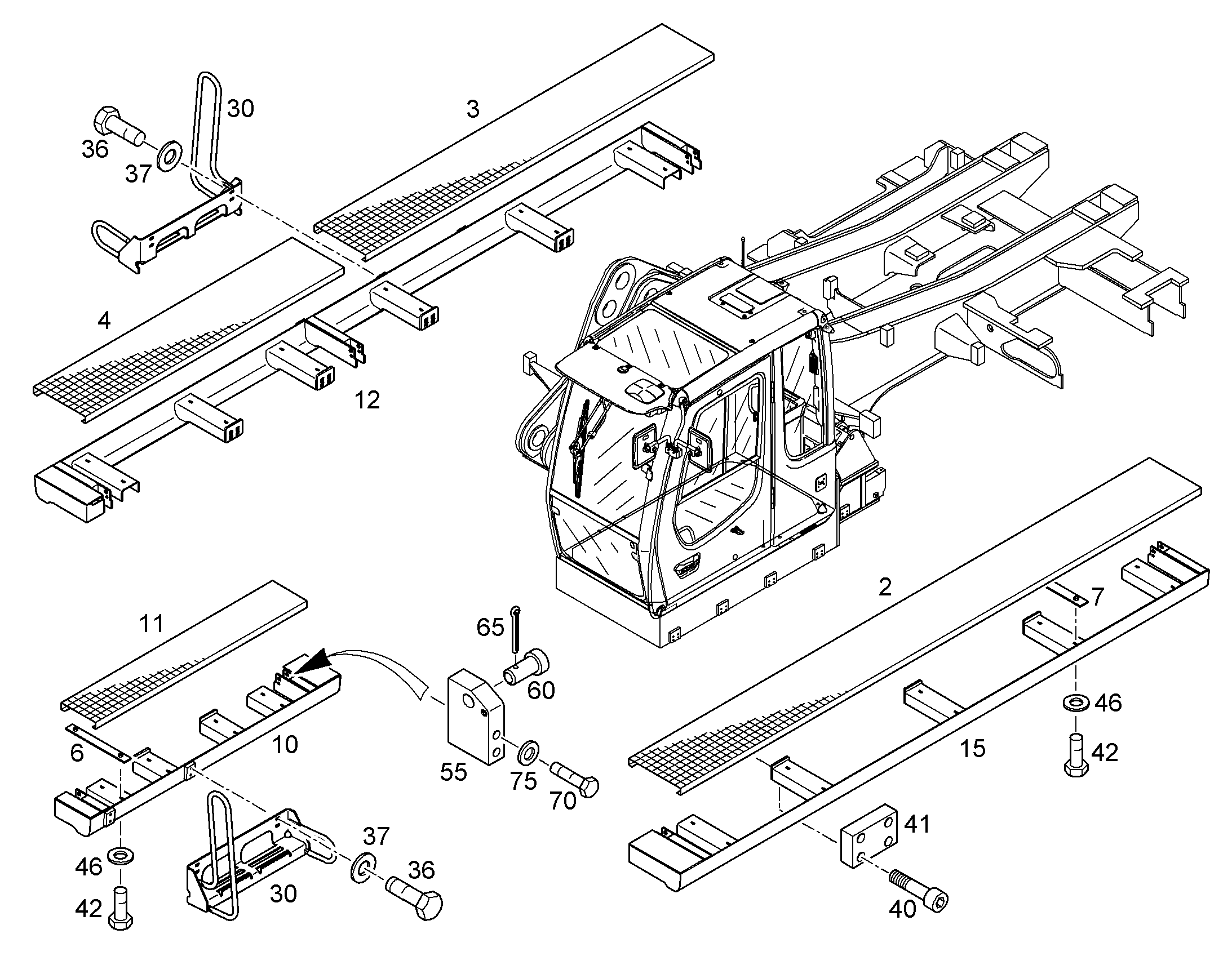 СЕТКА РЕШЕТЧАТАЯ 10067029 LIEBHERR