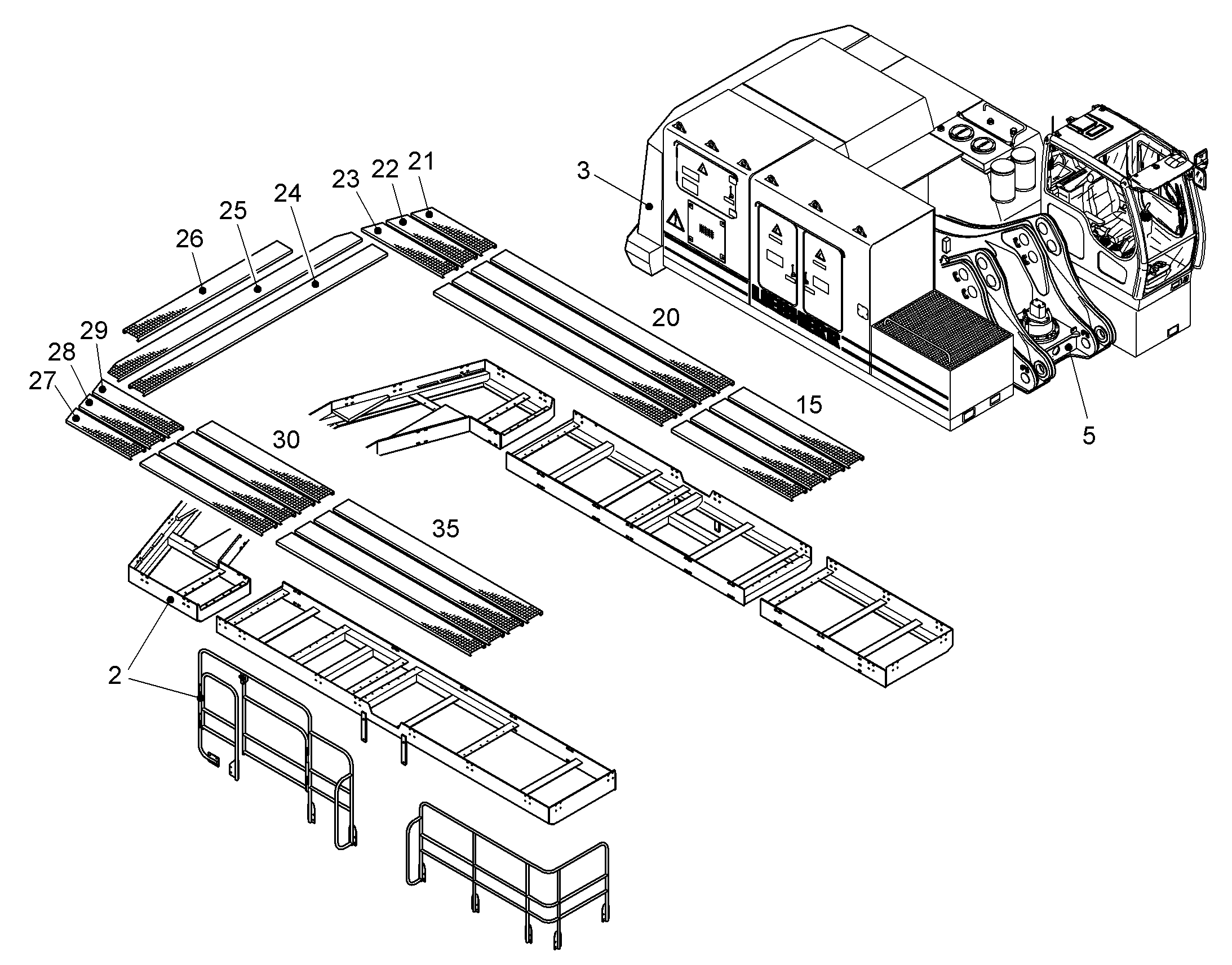 ПЕРЕОБОРУД. ПОВОР. ПЛАТФОРМЫ 10067223 LIEBHERR