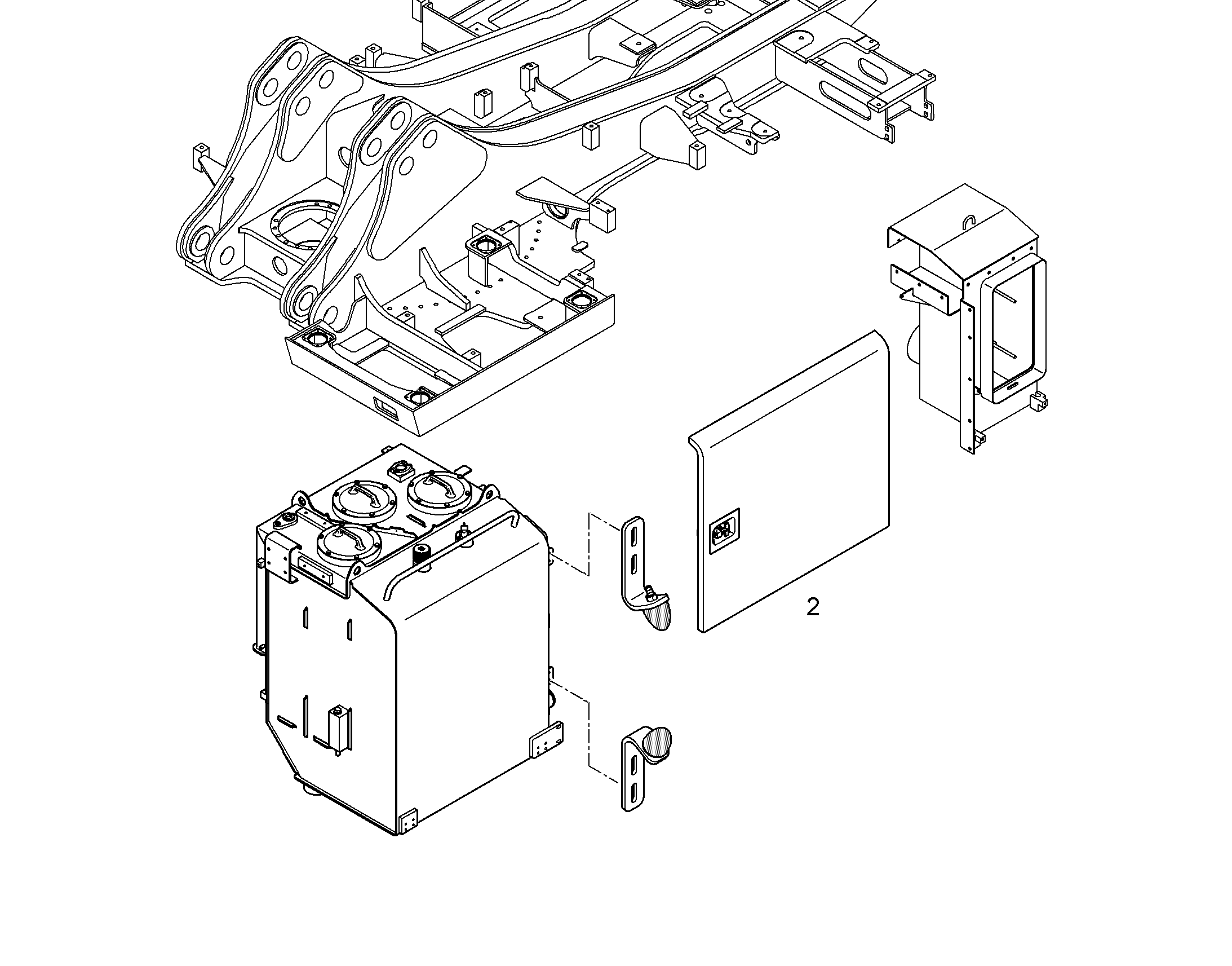 РЕКОНСТРУКЦИЯ - ЗАМКИ 10066820 LIEBHERR
