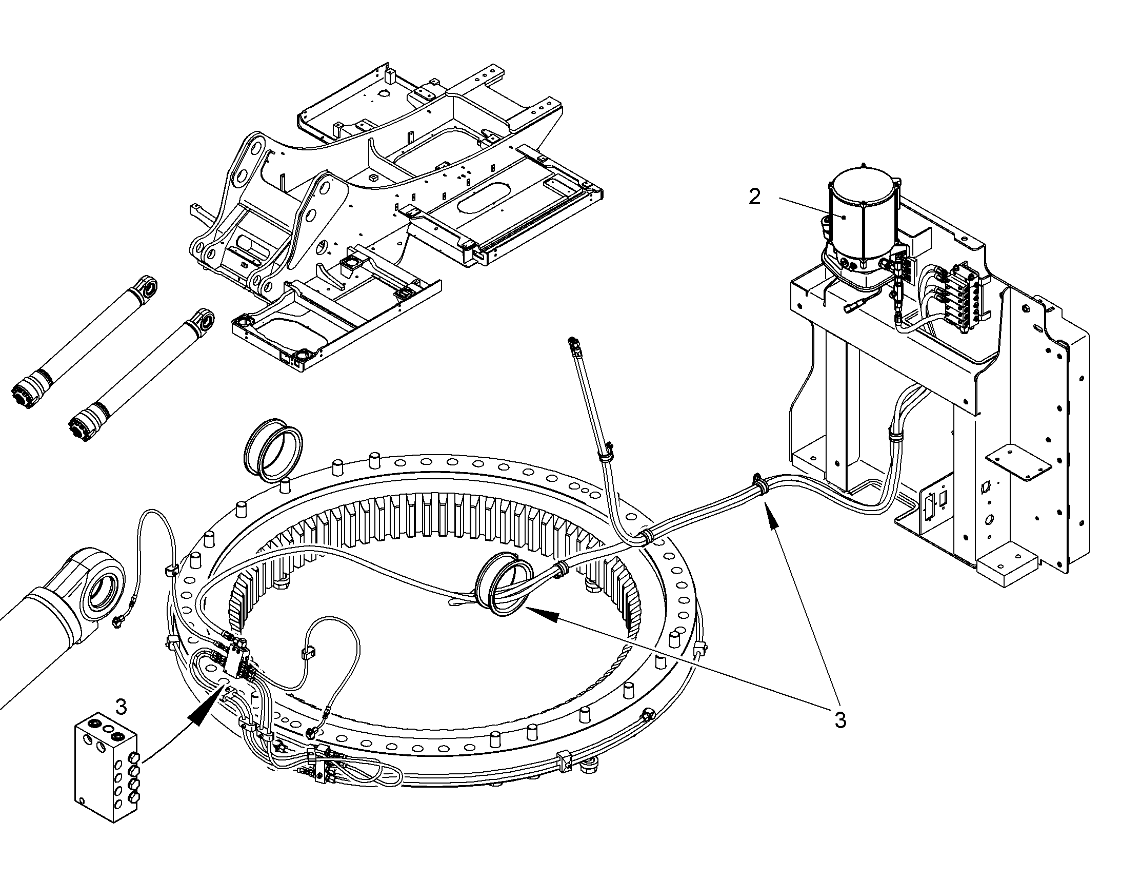 СИСТЕМА СМАЗКИ 10067501 LIEBHERR