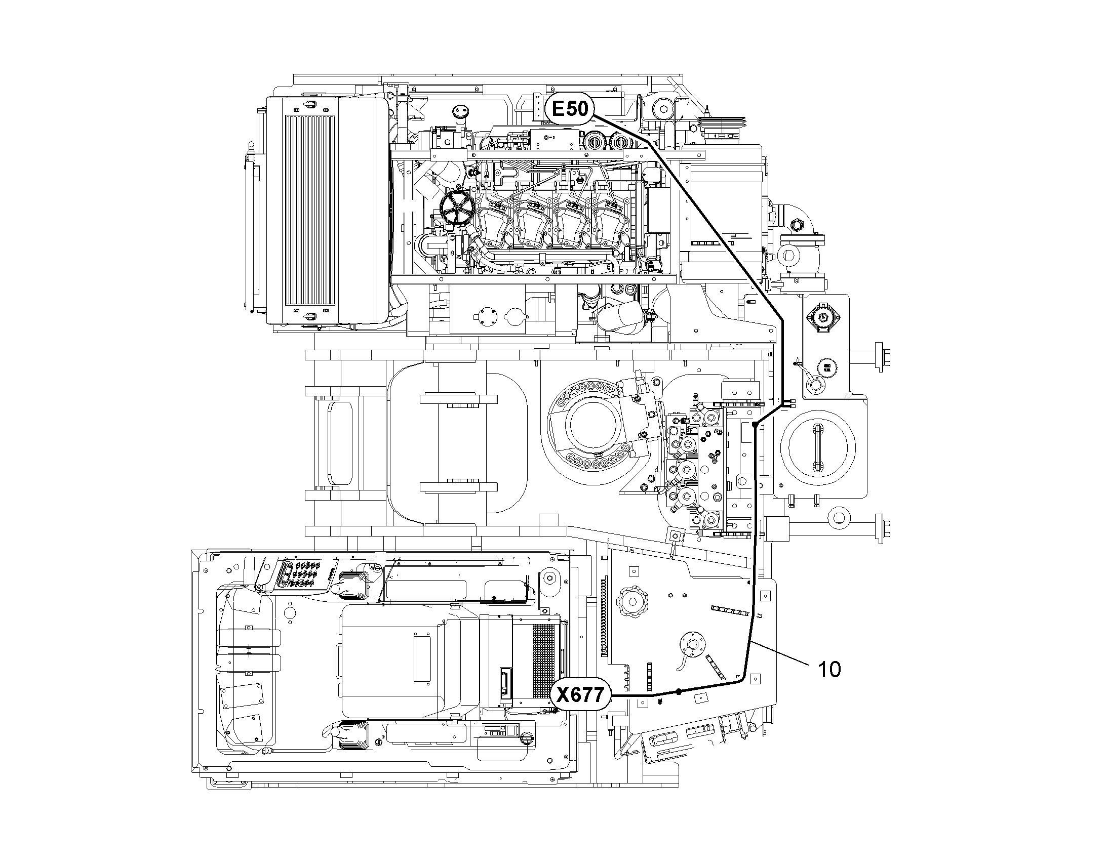 МОНТ.К-Т - ШТЕКЕР Д.ОБСЛ. 24V/25A 10075387 LIEBHERR