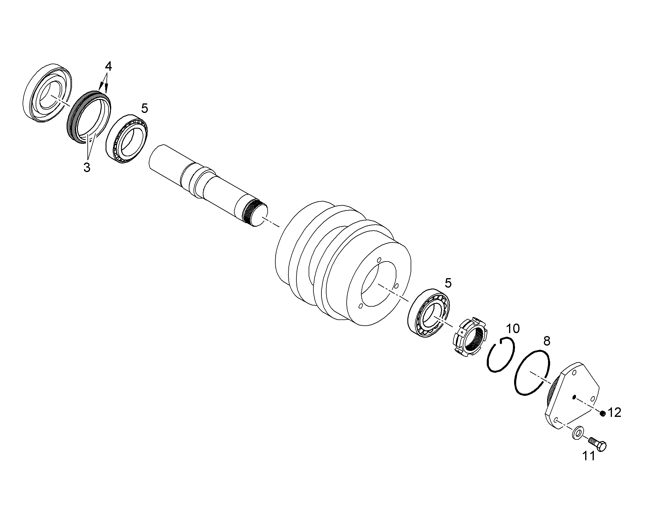 СТОПОРНОЕ КОЛЬЦО 10330443 LIEBHERR