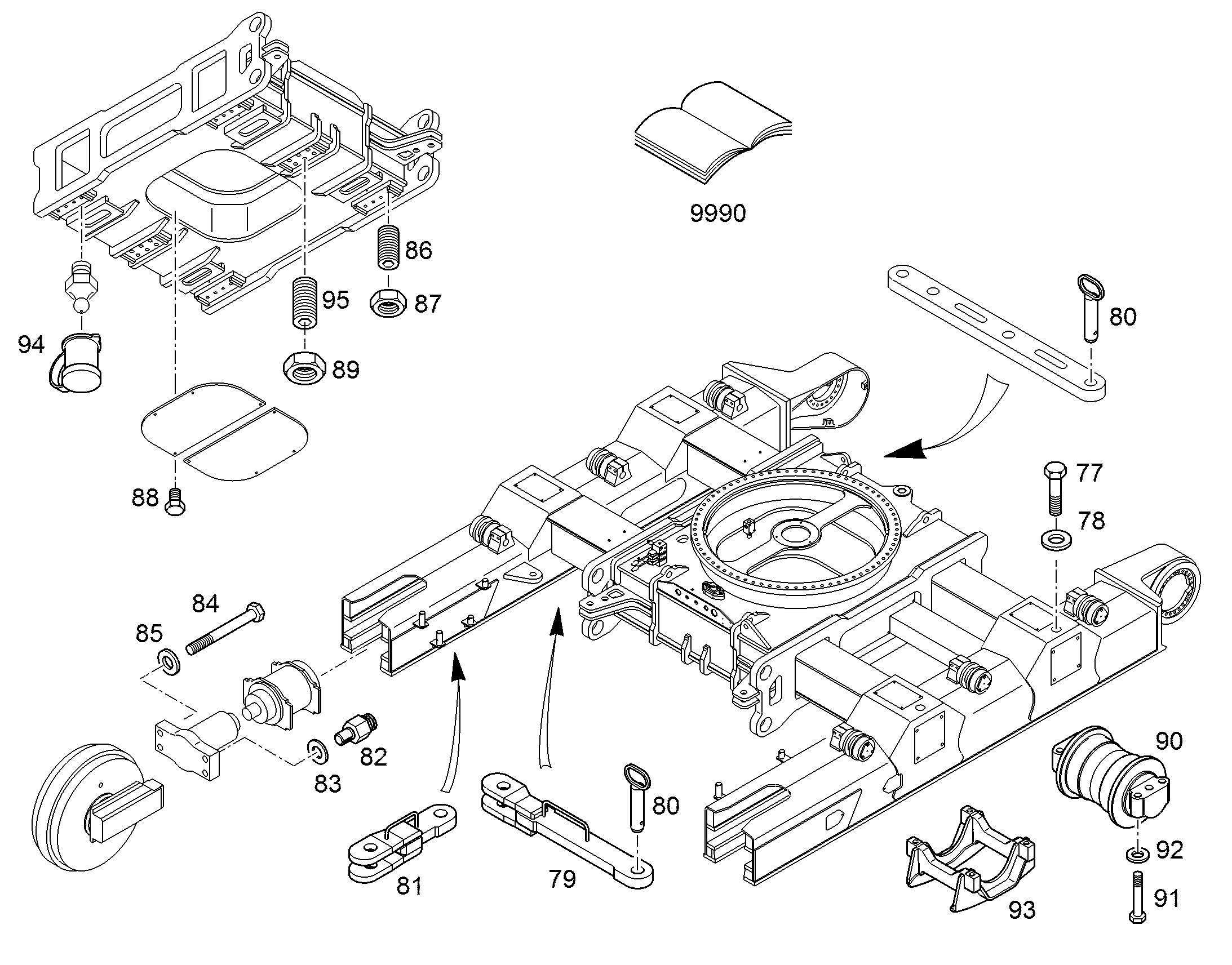 ШЕСТИГРАННАЯ ГАЙКА M30 4117008 LIEBHERR