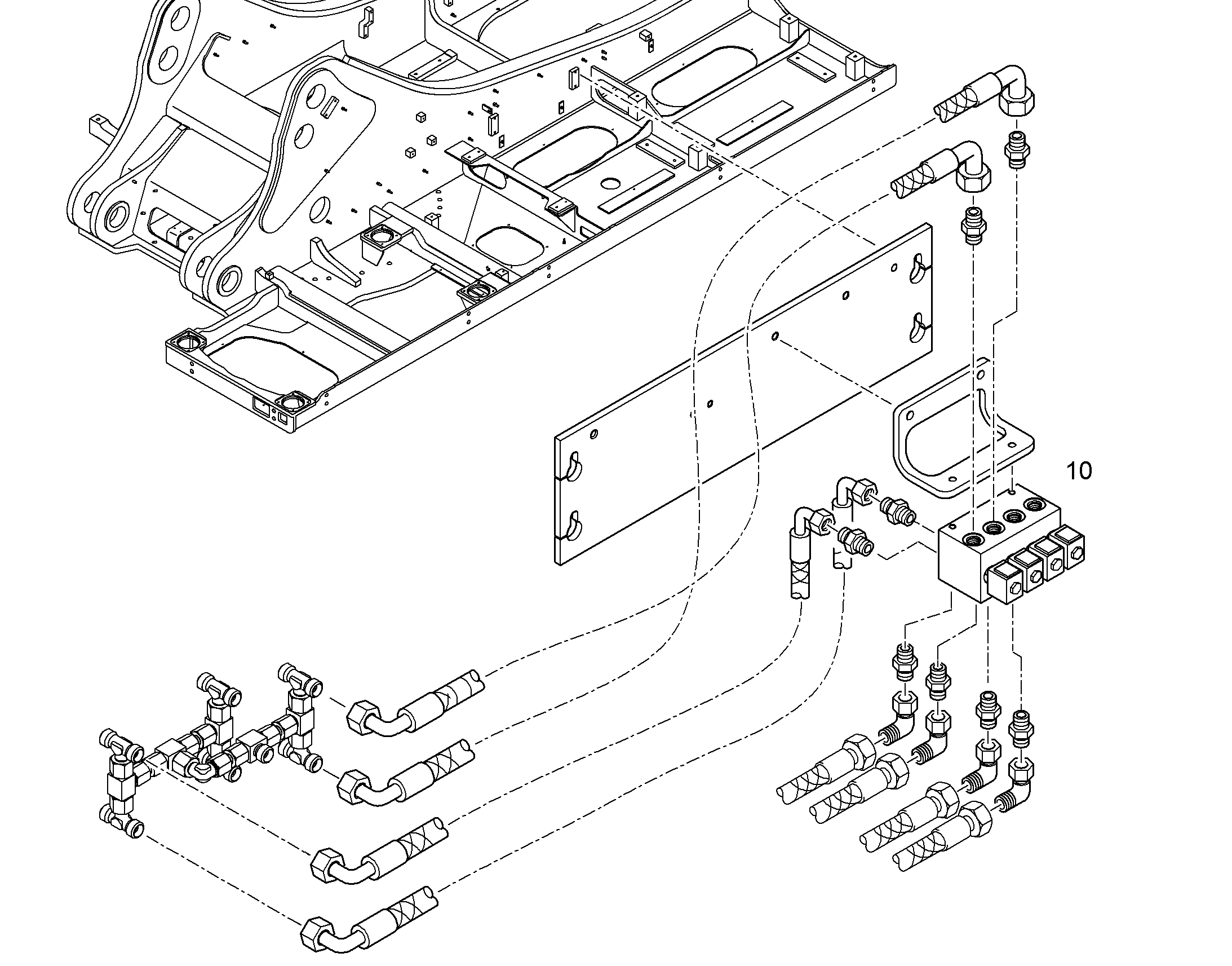 ПЕРЕКЛЮЧЕНИЕ УПРАВЛЕНИЕ 10075370 LIEBHERR