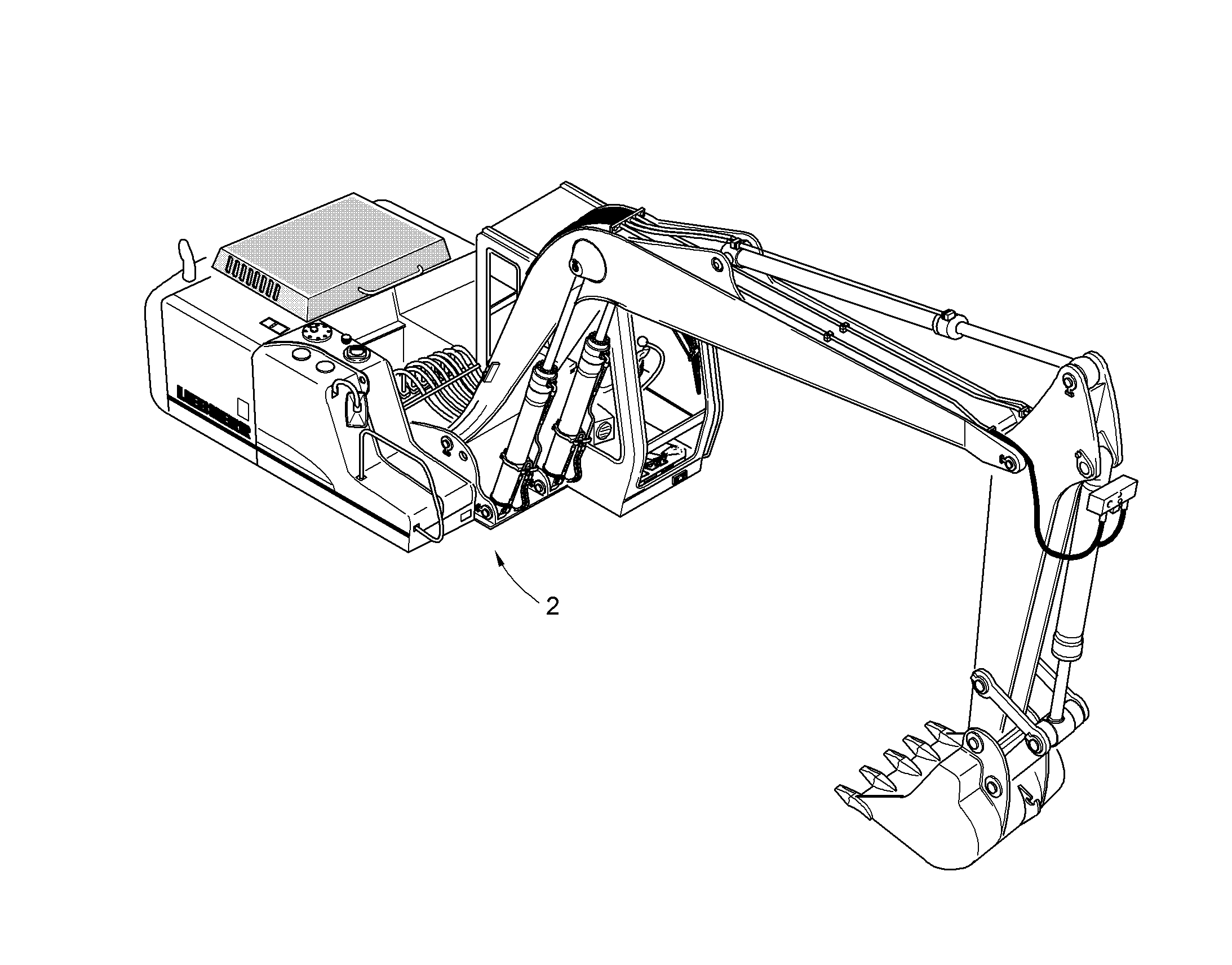 ПОВОРОТНАЯ ПЛАТФОРМА 10059014 LIEBHERR