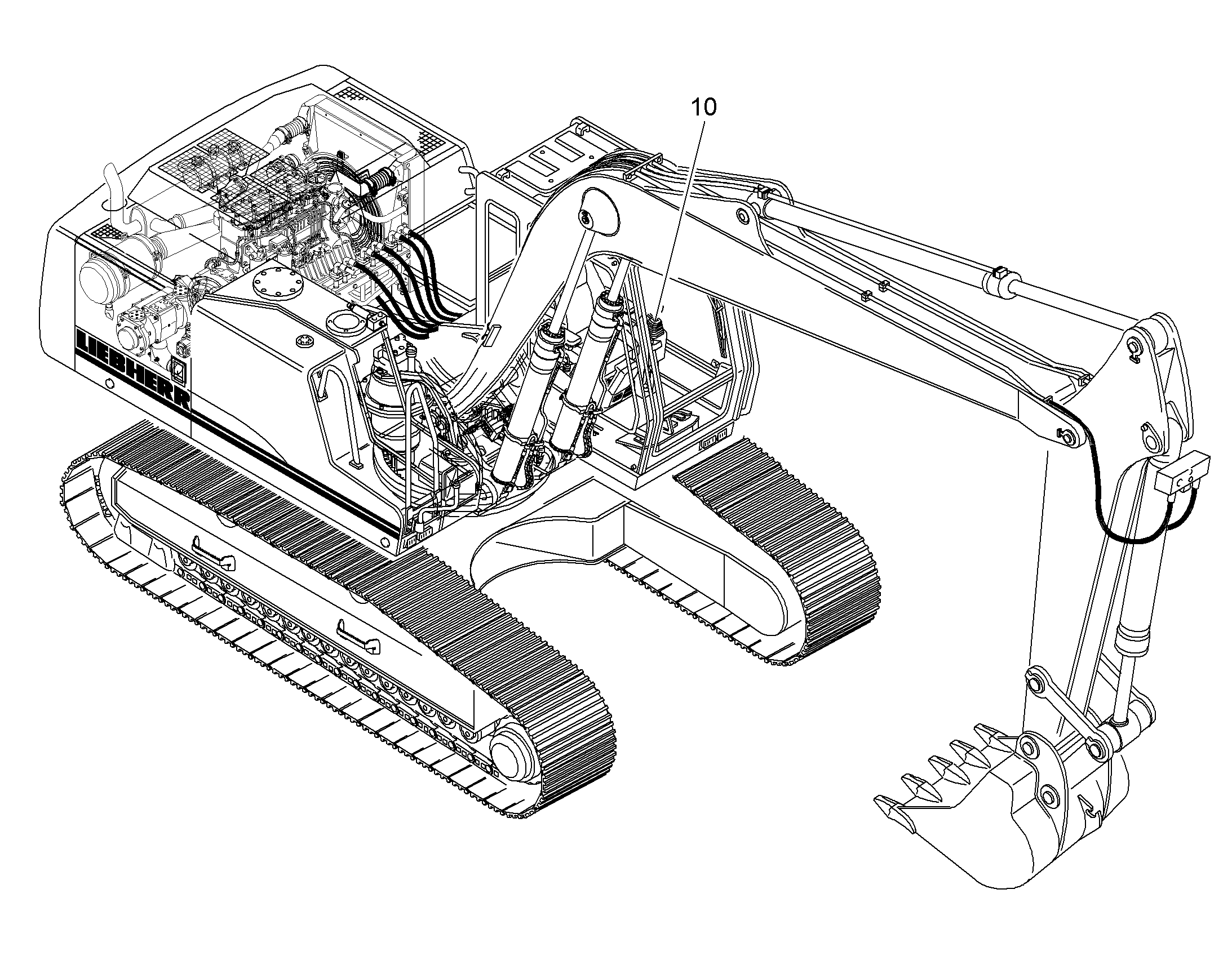 ПОДОГРЕВ ТОПЛИВА 10064126 LIEBHERR