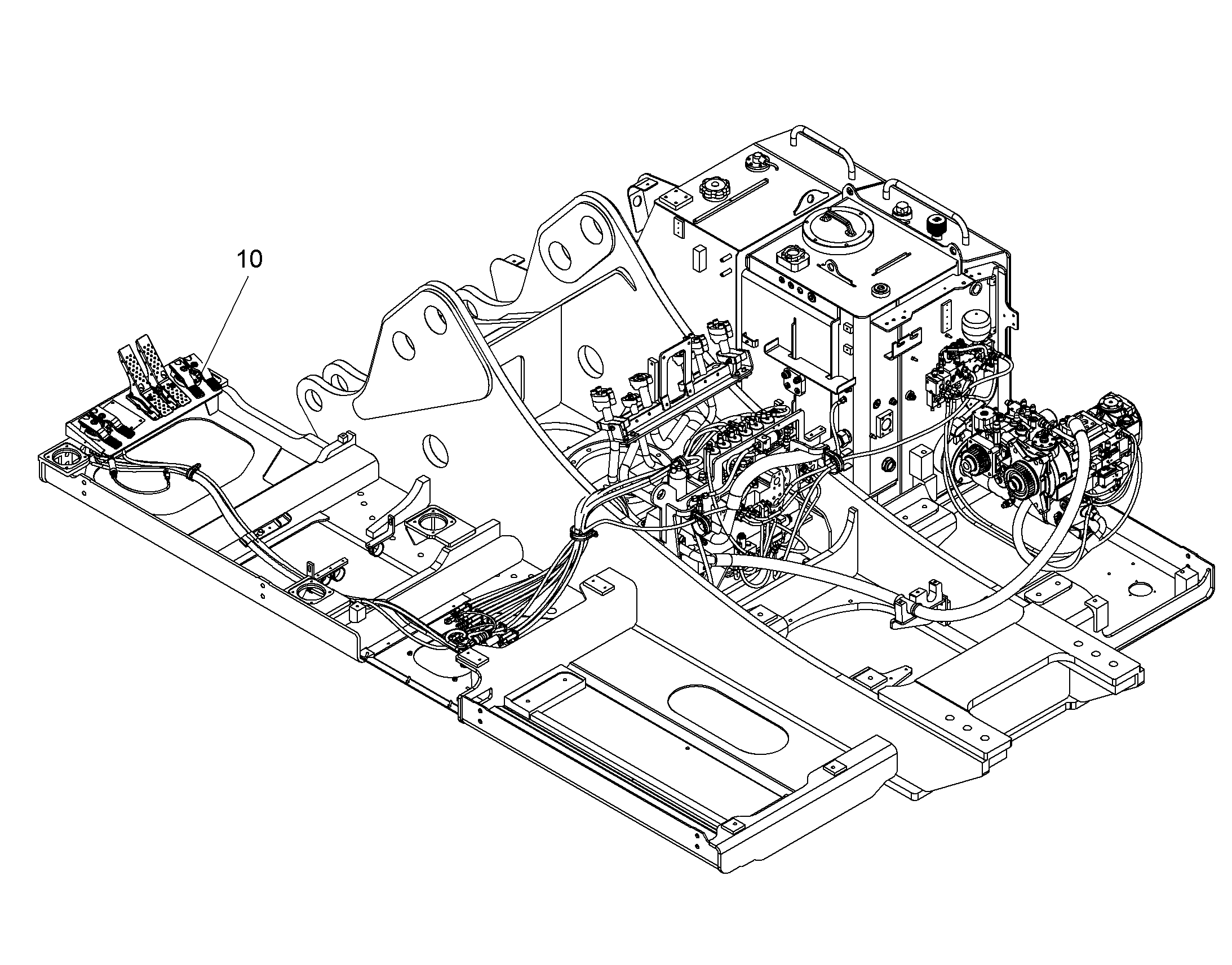 ДОПОЛНЕНИЕ-В ШАССИ AHS 12 10064967 LIEBHERR
