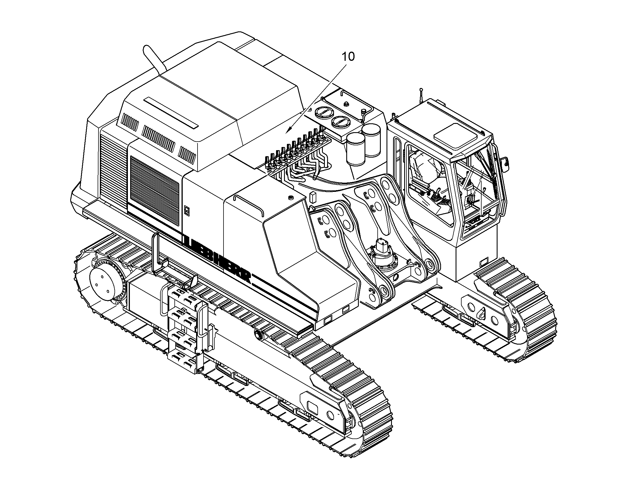 ДООБОРУДОВАНИЕ ГЕНЕРАТОР 10065463 LIEBHERR