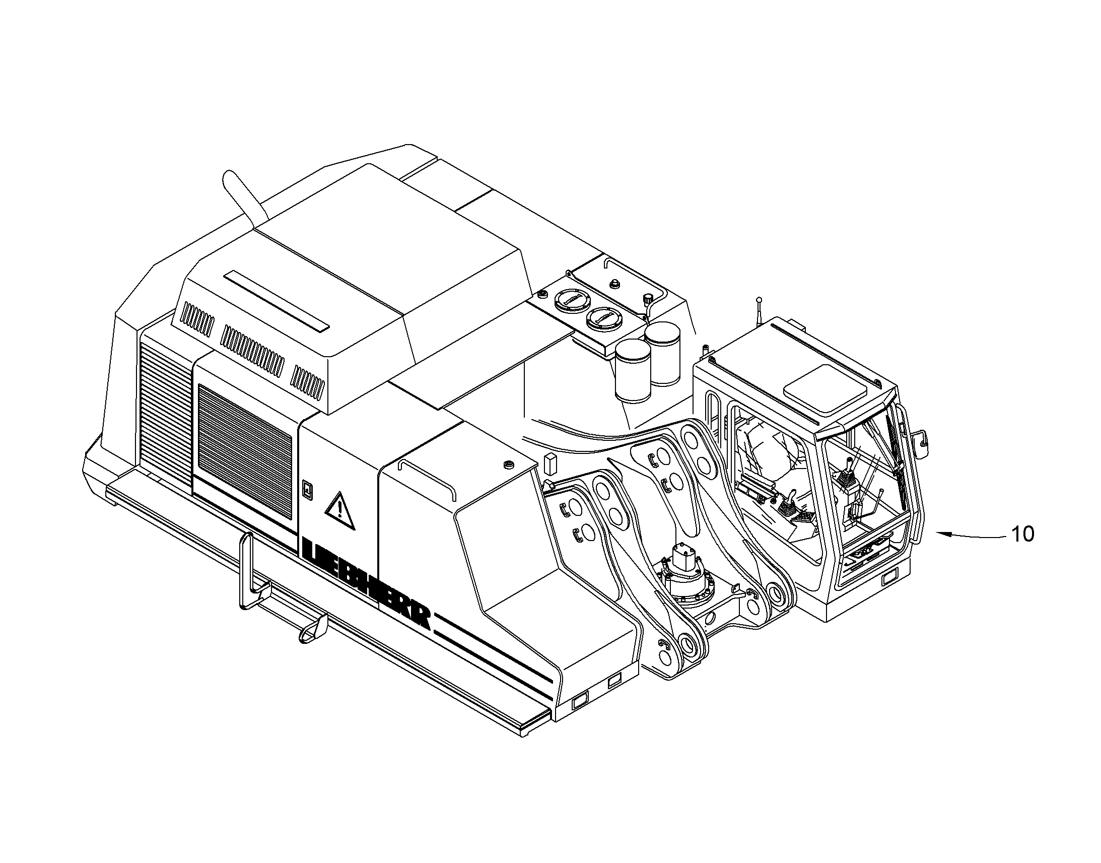 ДОПОЛНЕНИЕ-В ШАССИ AHS 12 10067508 LIEBHERR