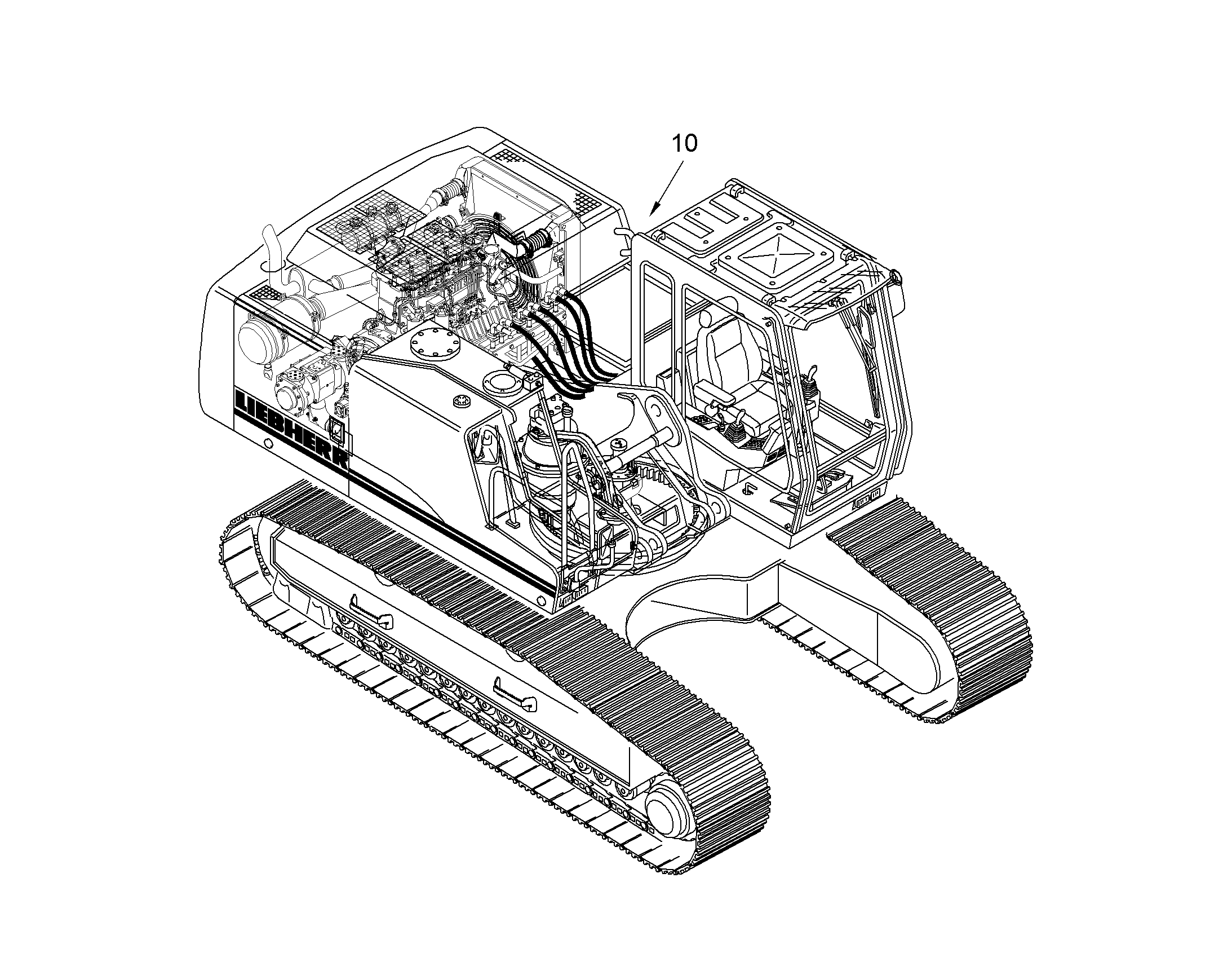 ПОДГОТОВКА БРОНИ 10058147 LIEBHERR