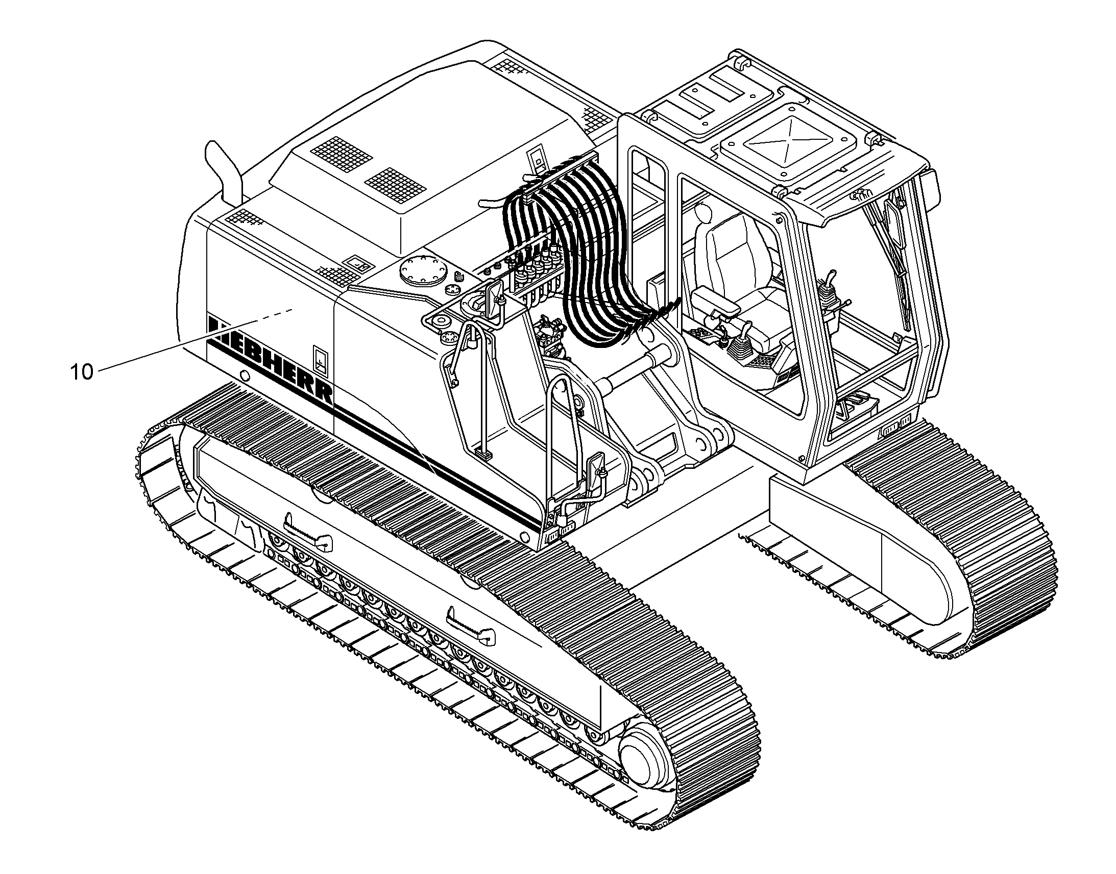 ДООБОРУД. ОХЛ. КОРОБКИ ПЕРЕДАЧ 10071369 LIEBHERR