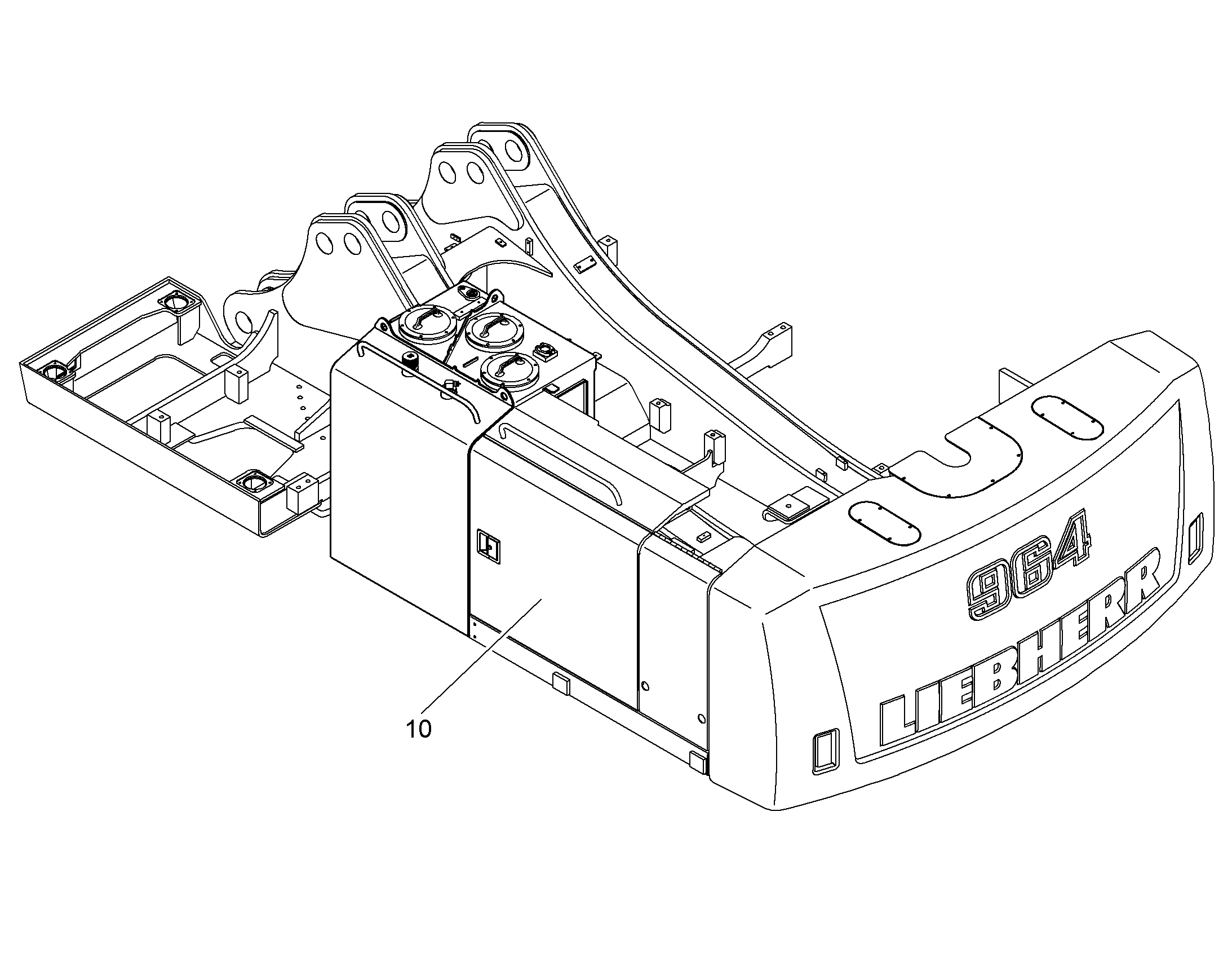 РЕКОНСТРУКЦИЯ - ЗАМКИ 10067693 LIEBHERR