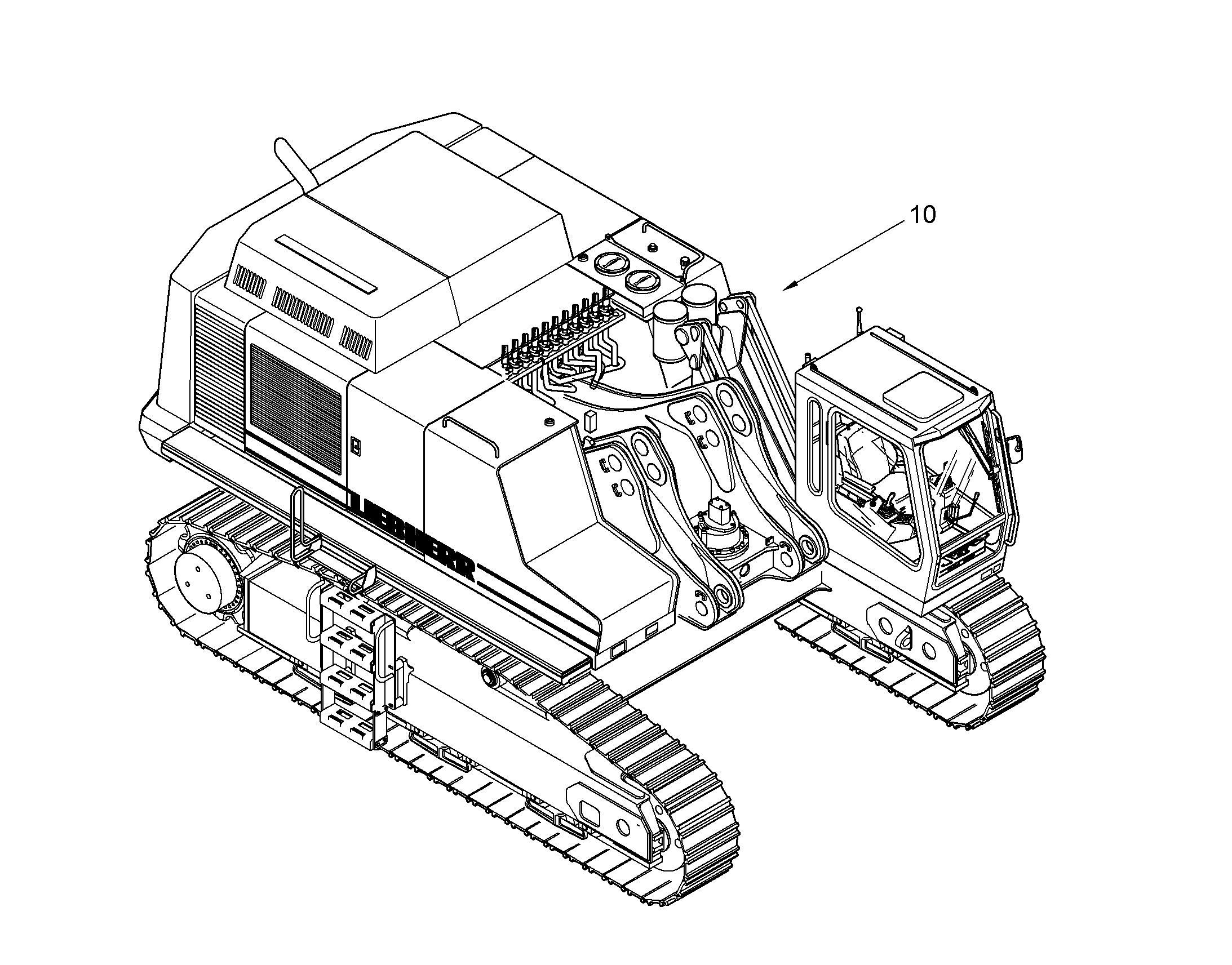 ДОПОЛНЕНИЕ-В ШАССИ AHS 11 10073764 LIEBHERR