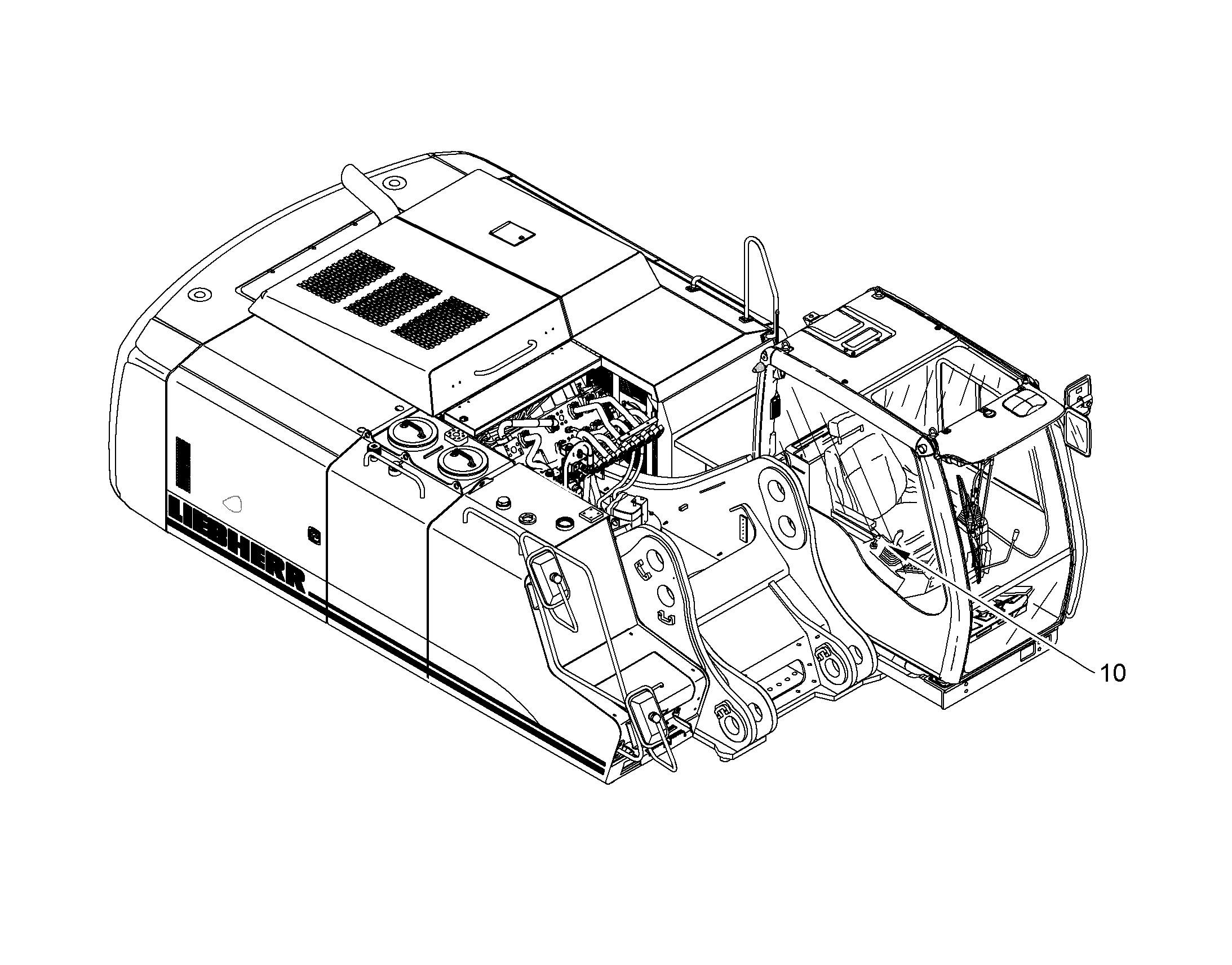 ДОП.-БЫСТРОСМ. АДАПТЕР 10067835 LIEBHERR