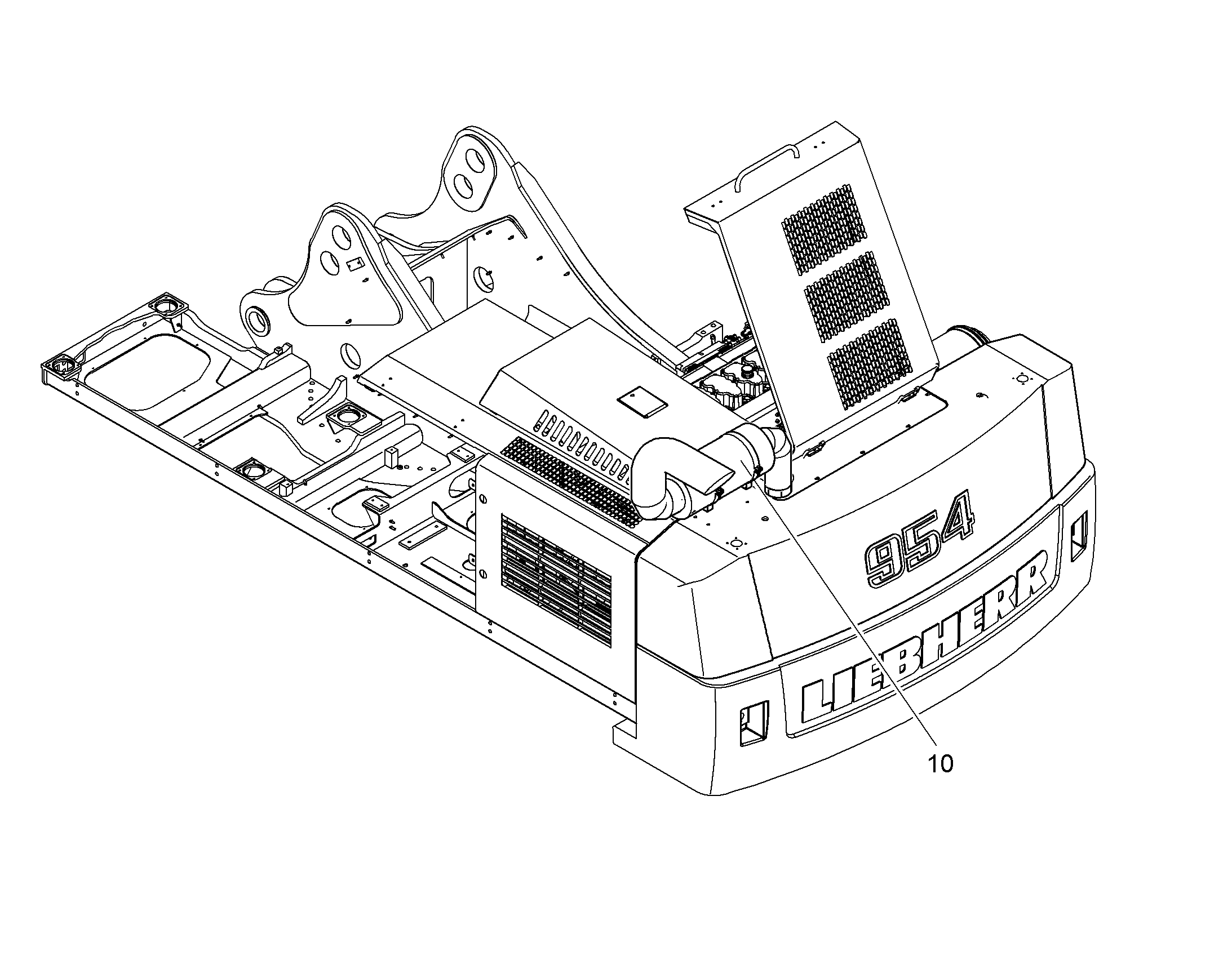 К-Т ОСТАНОВКА ДВИГ.И ИСКРОУЛ. 10070811 LIEBHERR