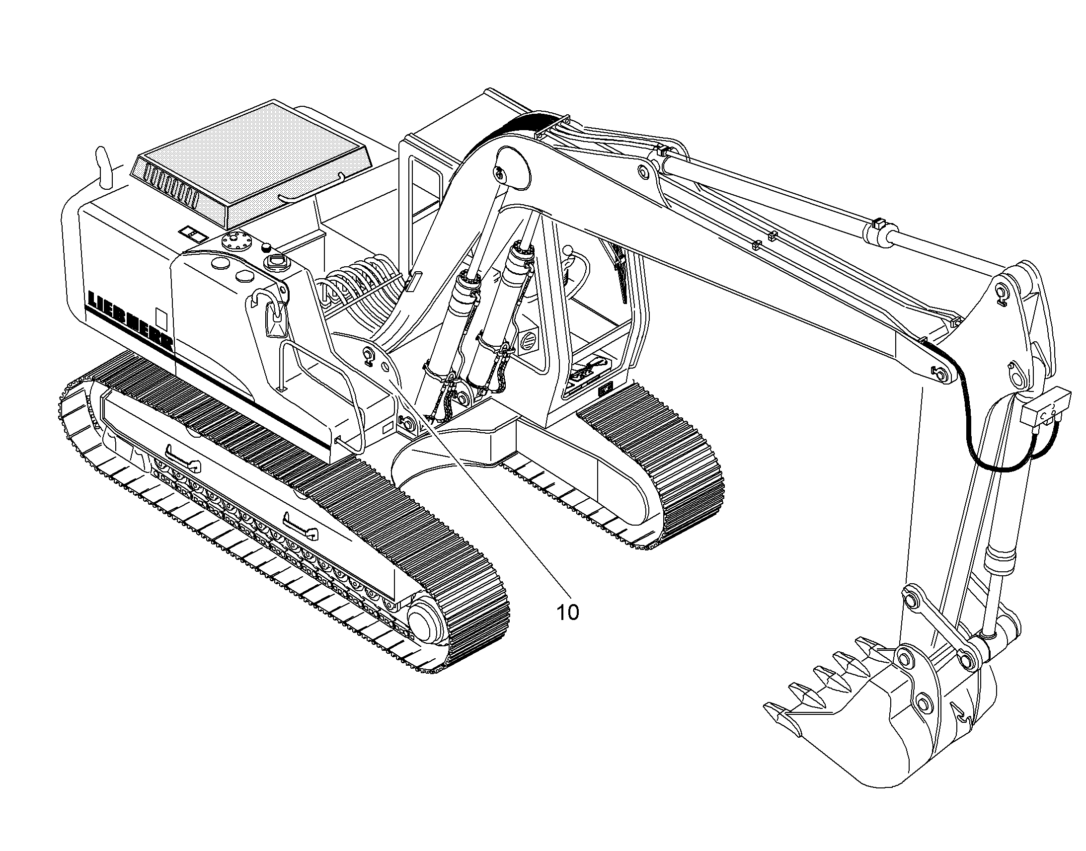 ДОПОЛНЕНИЕ-ДЛЯ РАМЫ 10075111 LIEBHERR