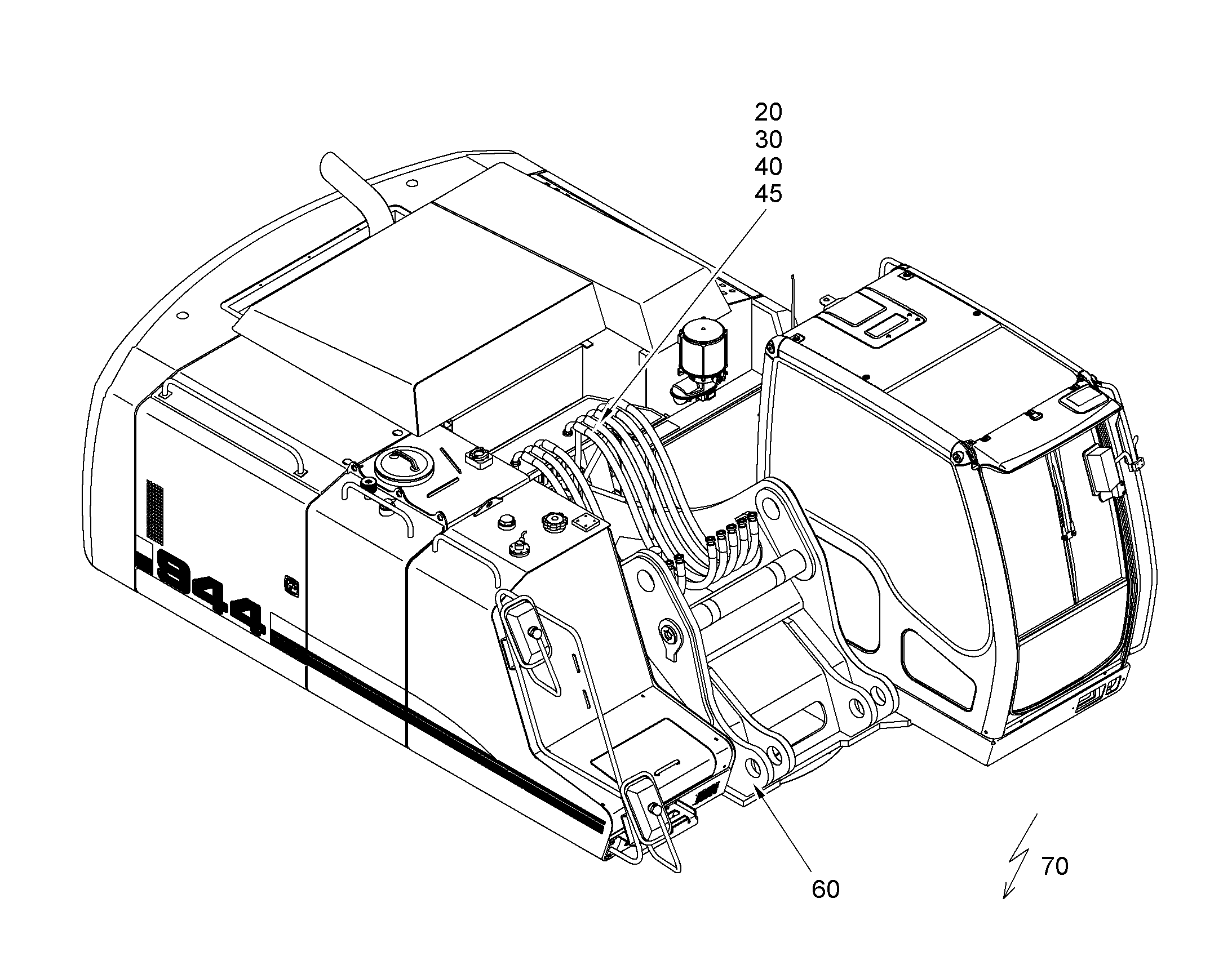 УСТ.ПЕРЕКЛЮЧАЮЩЕГО КЛАПАНА 10087368 LIEBHERR