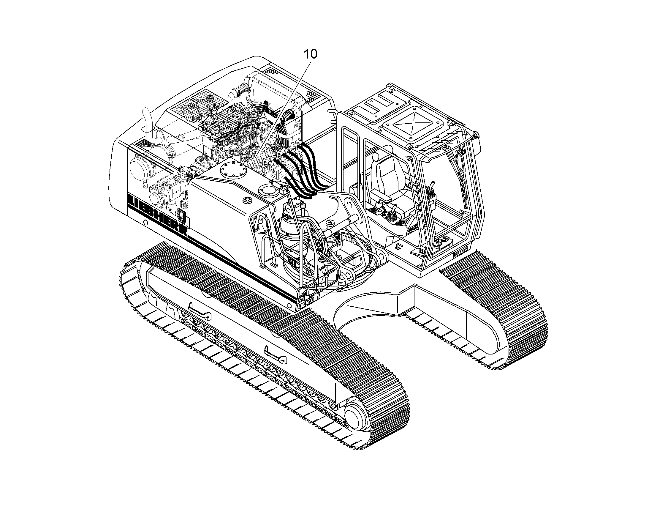 ДООБОРУДОВАНИЕ НОЖНИЦЫ 10053960 LIEBHERR