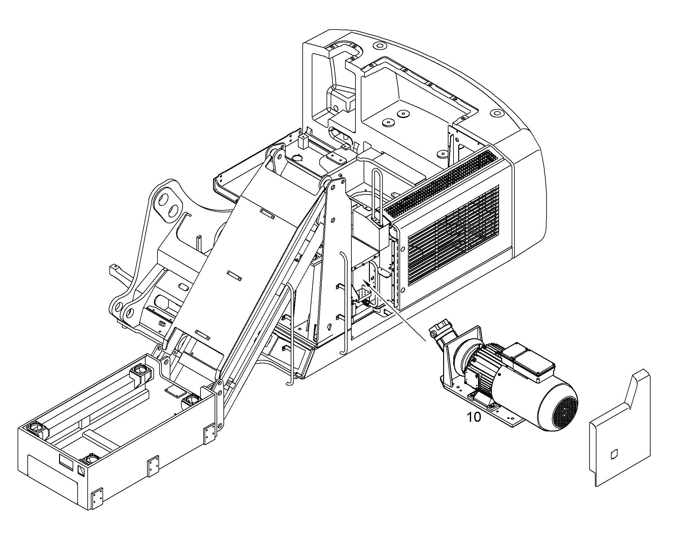 ДОПОЛНЕНИЕ-ГЕНЕРАТОРНАЯ УСТ. 20KW 10057692 LIEBHERR