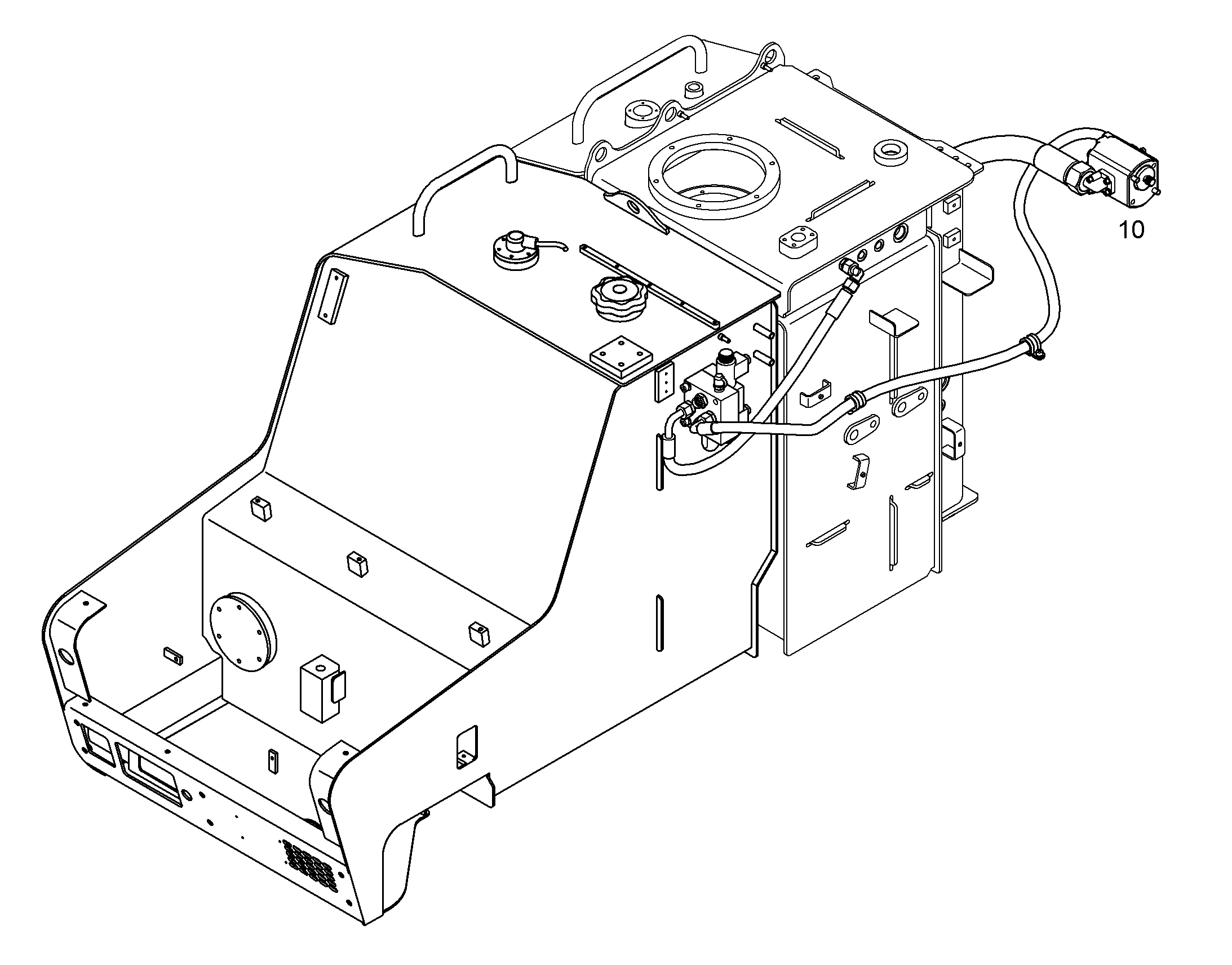 ДОПОЛНЕНИЕ-ПРИВ. МЕХ.ПОВ. 11 CM3 10060490 LIEBHERR
