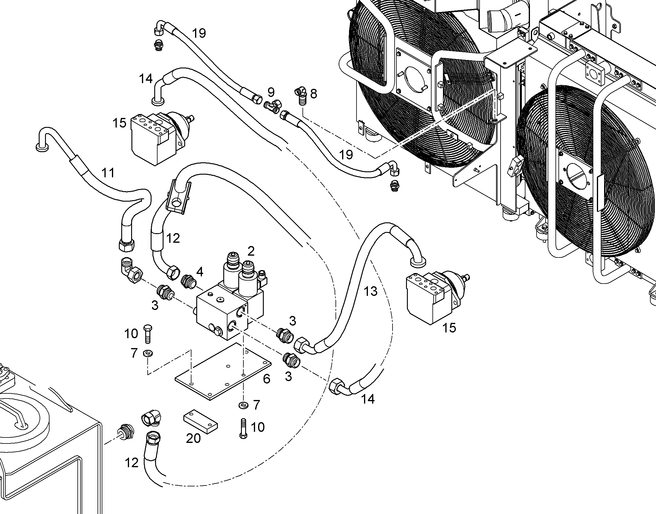 ПЕРЕОБОРУД. ПОВОР. ПЛАТФОРМЫ 10080928 LIEBHERR