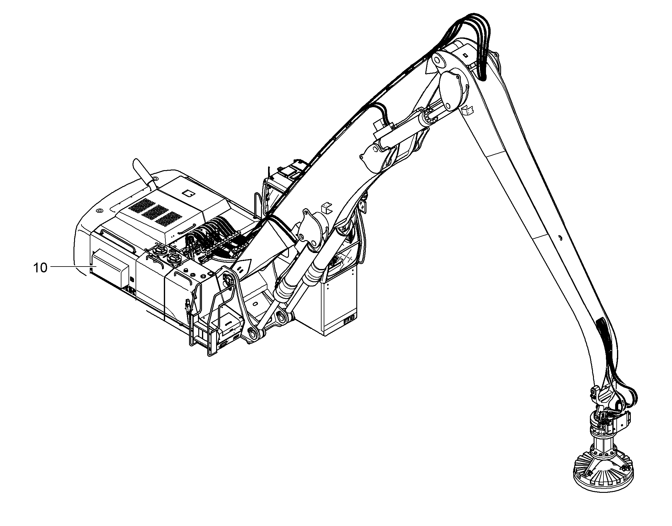 ДООБОРУДОВАНИЕ ГЕНЕРАТОР 10081124 LIEBHERR