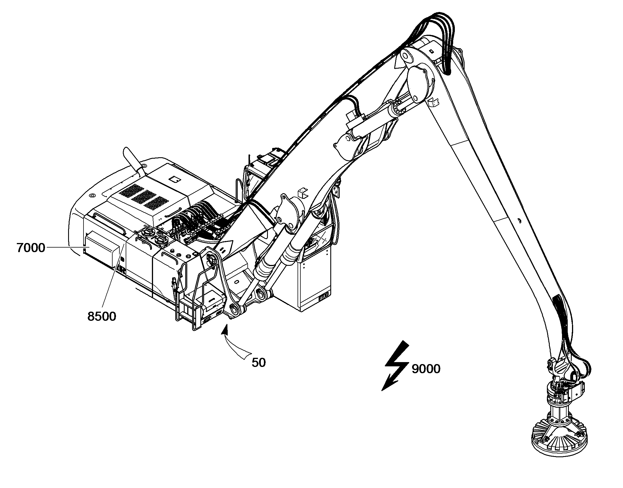 ГИДРАВЛИЧЕСКАЯ СИСТЕМА 10849106 LIEBHERR