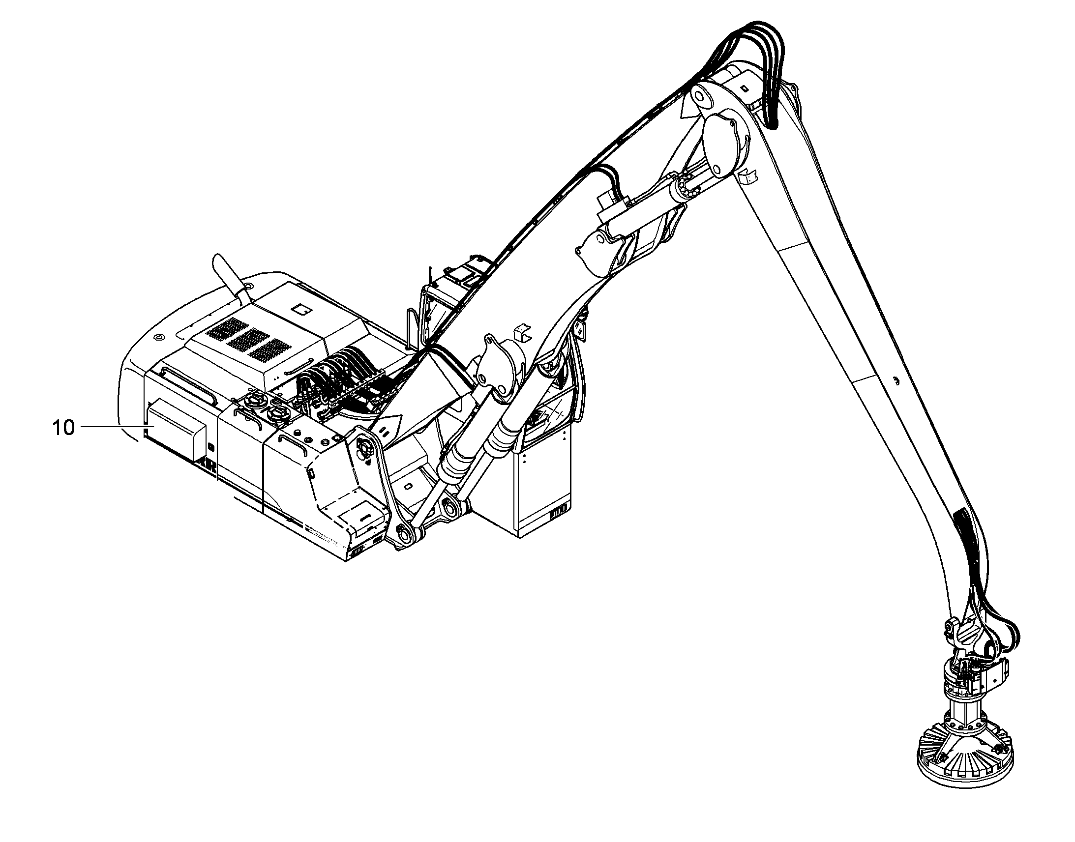 ДООБОРУДОВАНИЕ ГЕНЕРАТОР 10081163 LIEBHERR
