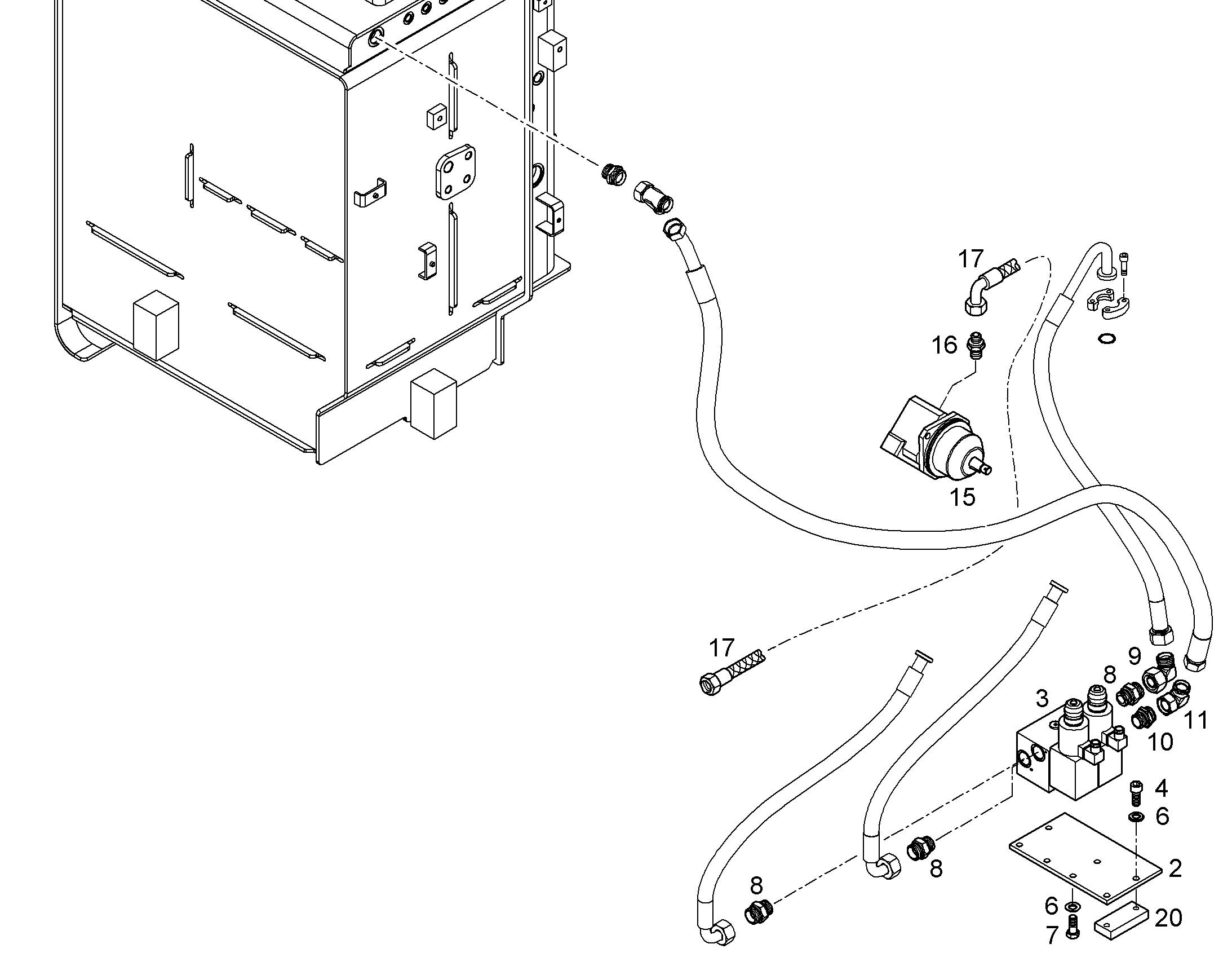 ПЕРЕОБОРУД. ПОВОР. ПЛАТФОРМЫ 10081689 LIEBHERR