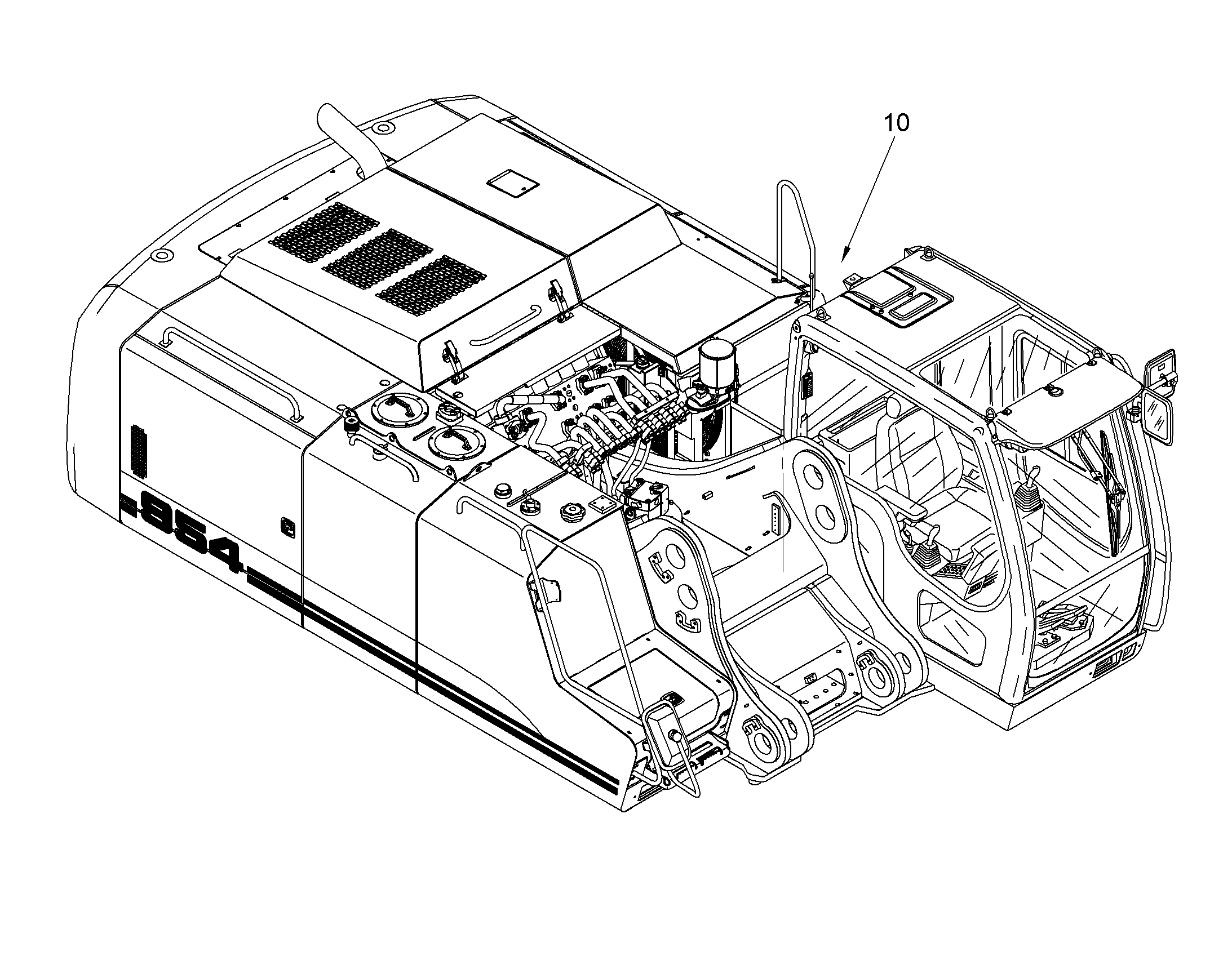 МОНТ.НАБ. ОГРАНИЧЕНИЕ ПОДАЧИ 10082577 LIEBHERR