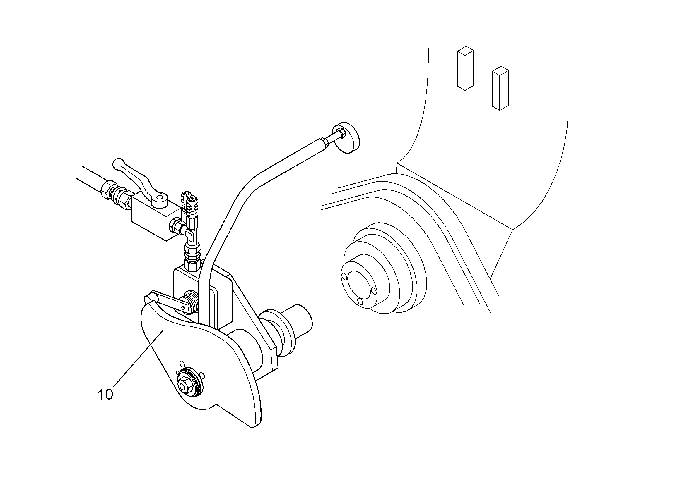 УСТР.ПРЕДУП.О ПЕРЕГРУЗКЕ R954B HD 10061966 LIEBHERR