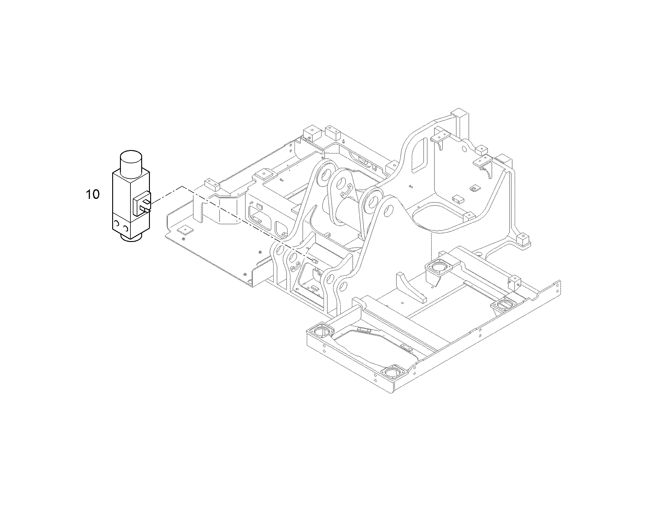 УСТР.ПРЕДУП.О ПЕРЕГРУЗКЕ R924COMP 10058199 LIEBHERR