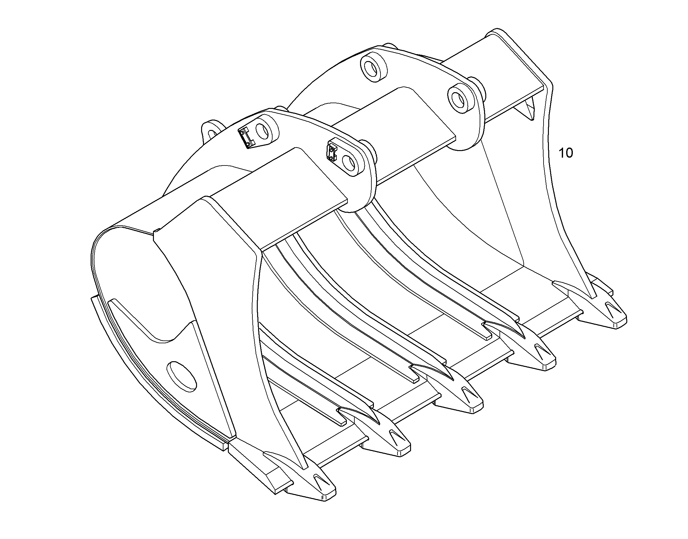 ЛОПАТА ОБРАТНАЯ HD 10082492 LIEBHERR