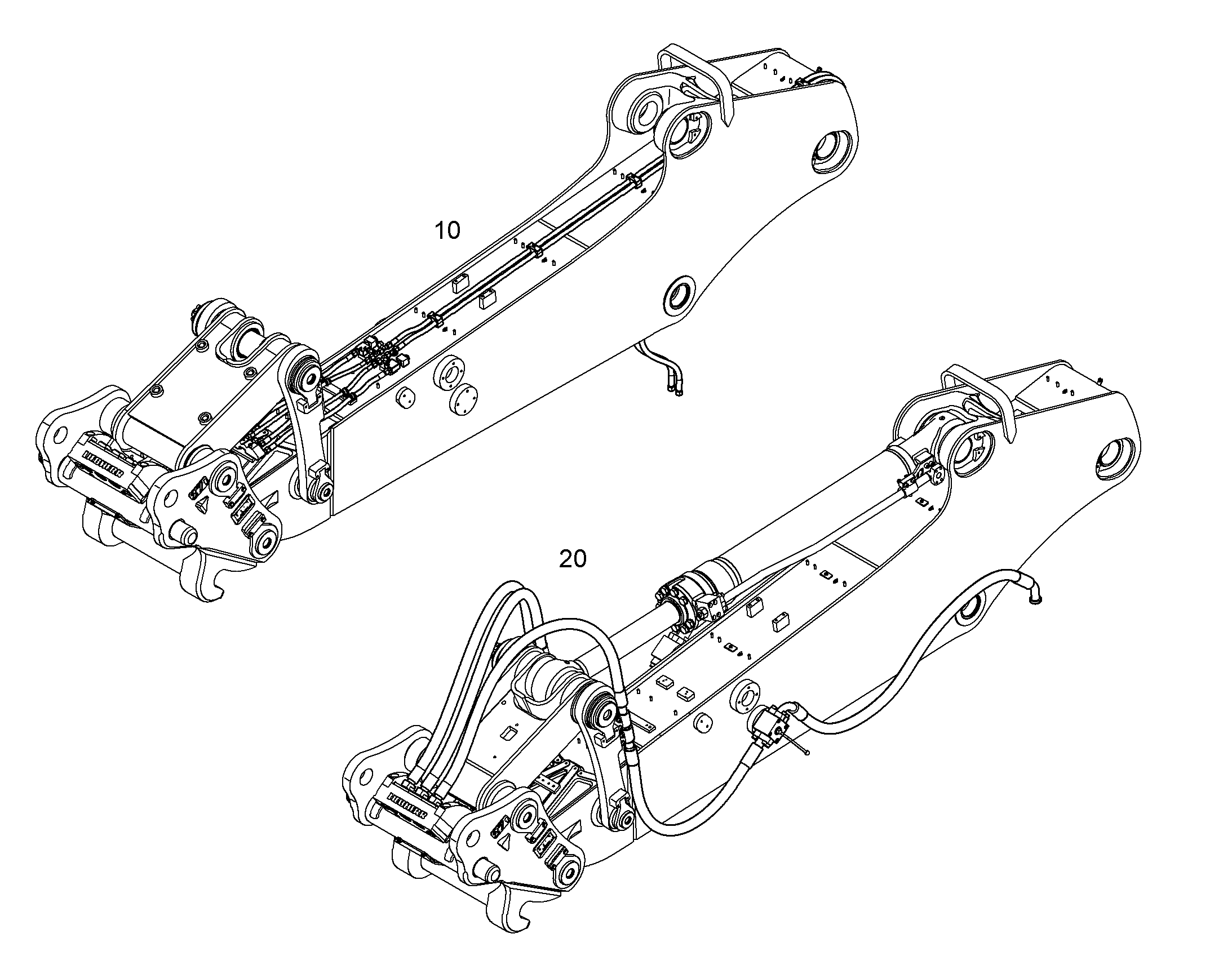 ПРОВОДКА МОНТАЖ AHS 10057413 LIEBHERR