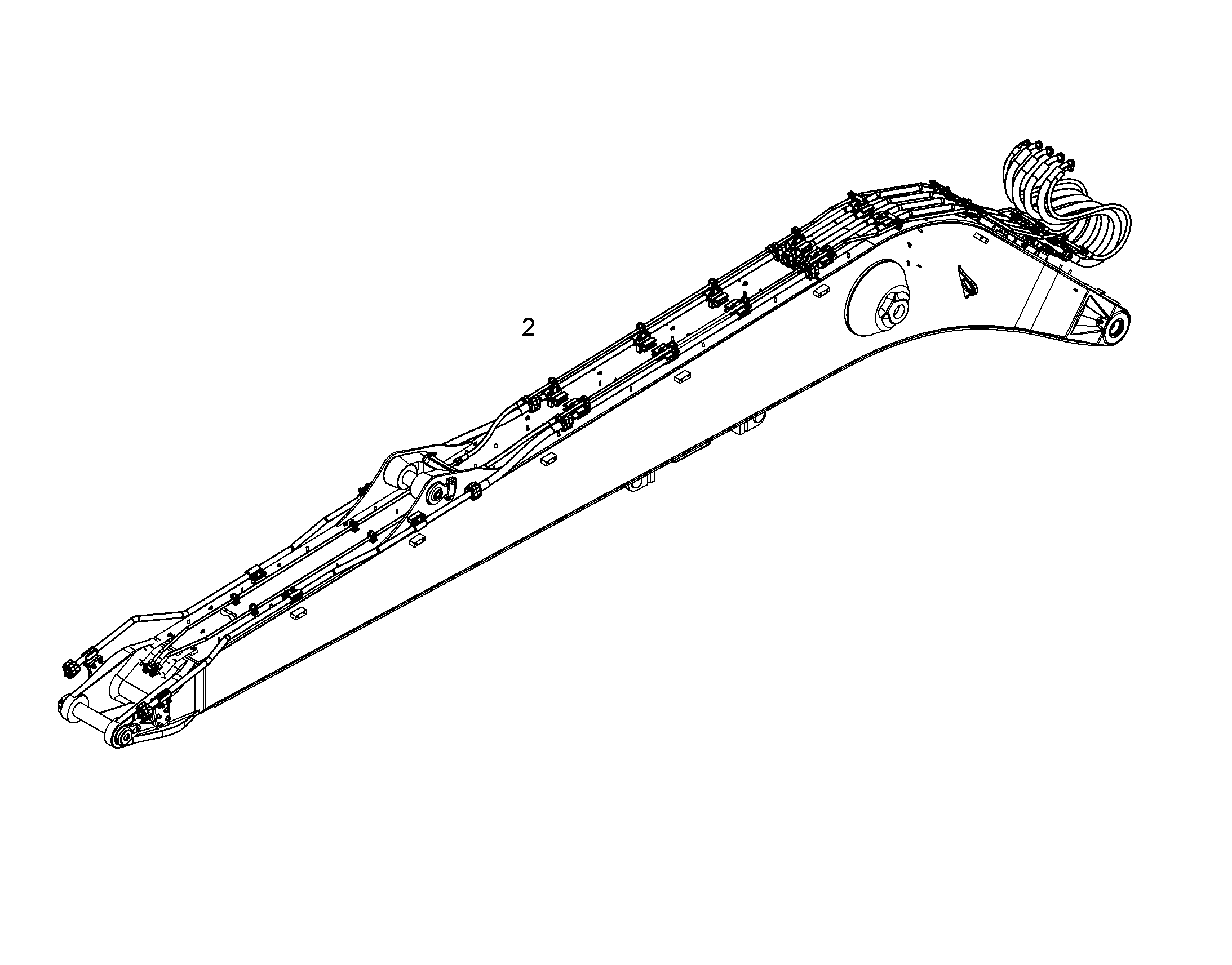 ПРОВОДКА МОНТАЖ AHS 10064099 LIEBHERR