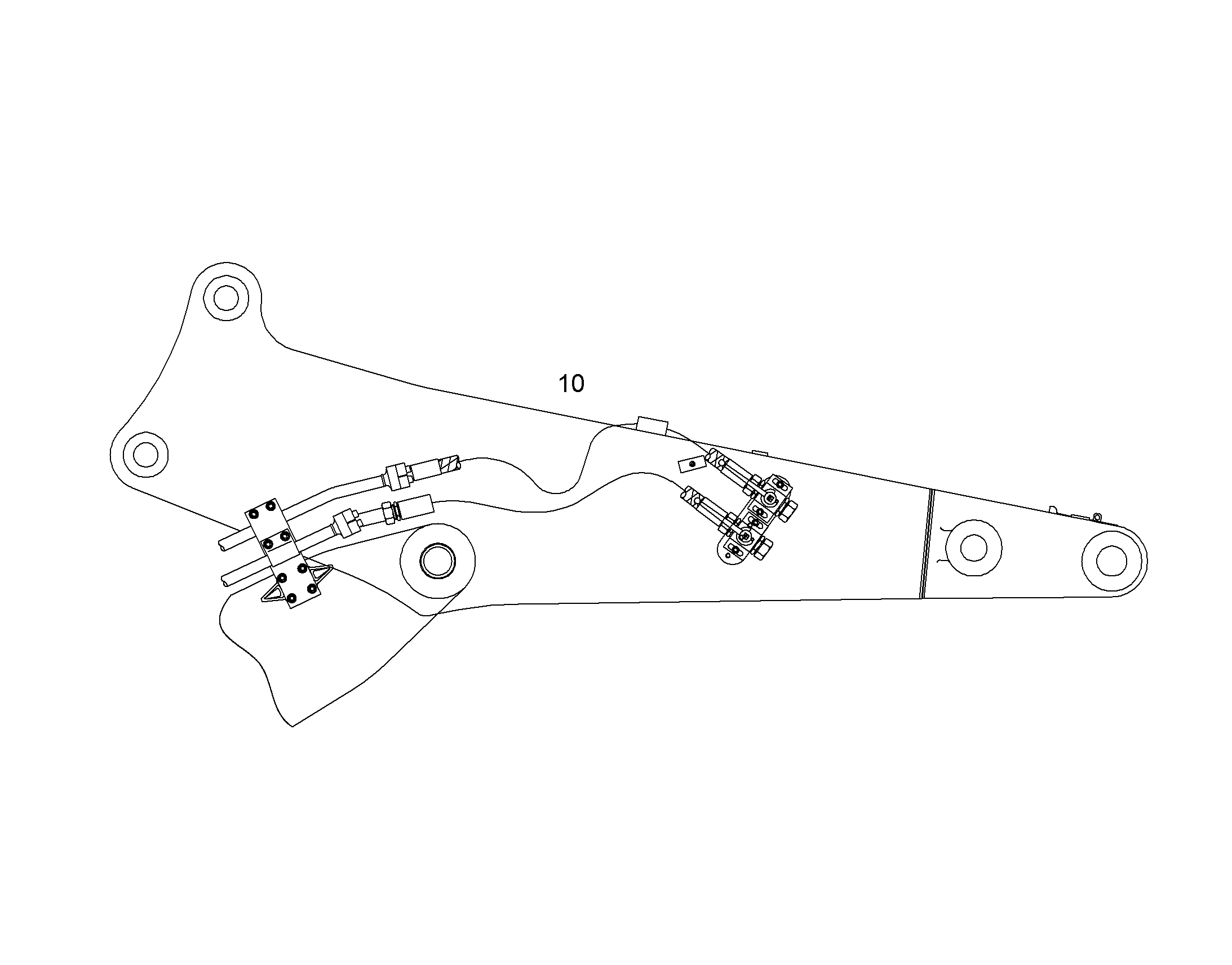 ПРОВОДКА МОНТАЖ AHS 10061532 LIEBHERR
