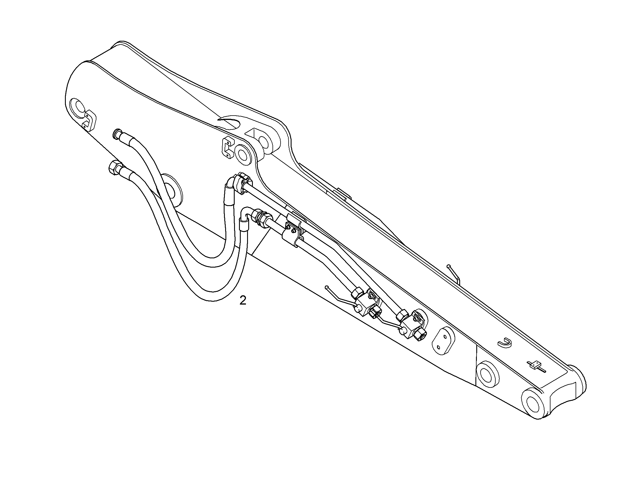 ПРОВОДКА МОНТАЖ AHS 10056752 LIEBHERR
