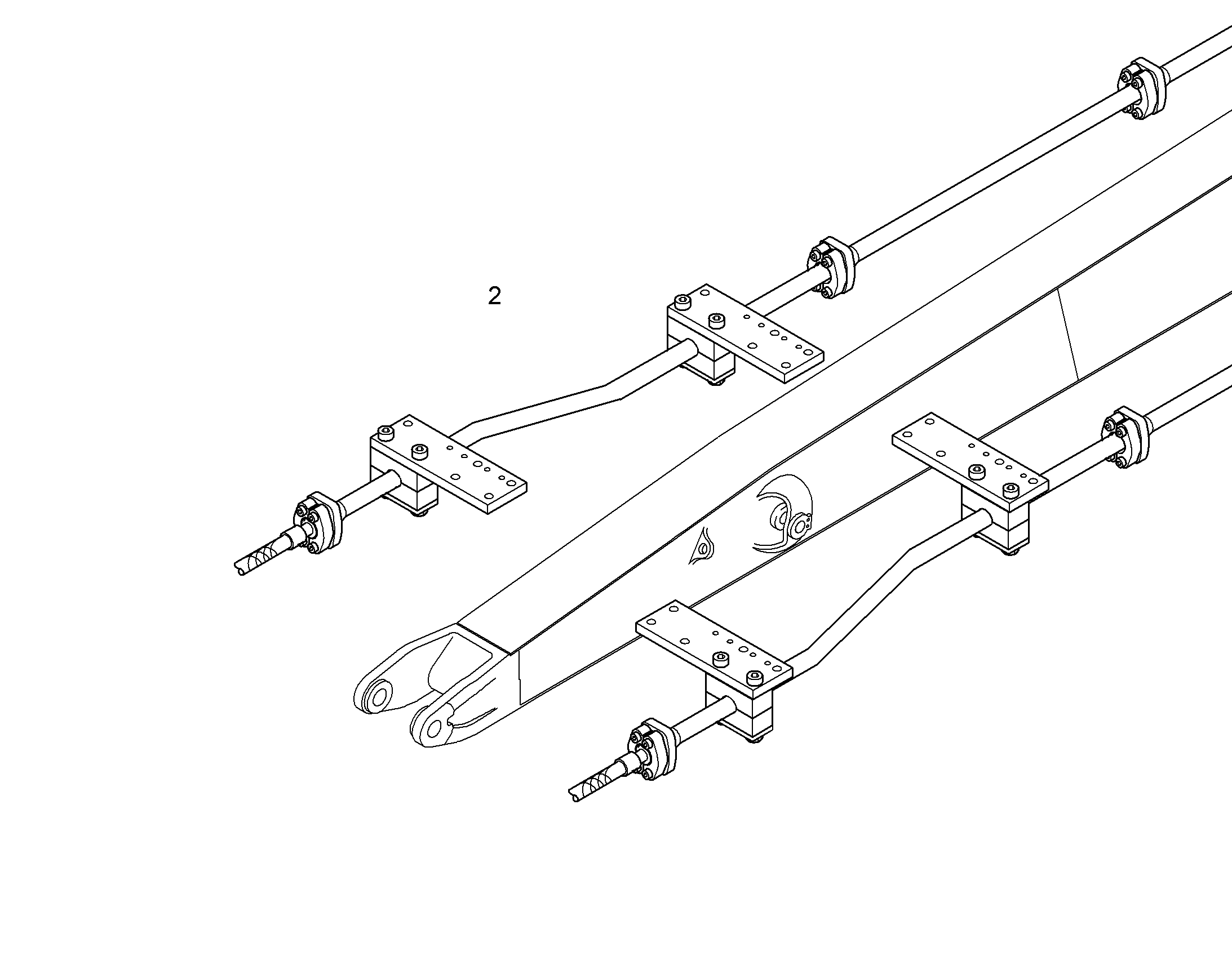 ПРОВОДКА МОНТАЖ AHS 10060141 LIEBHERR