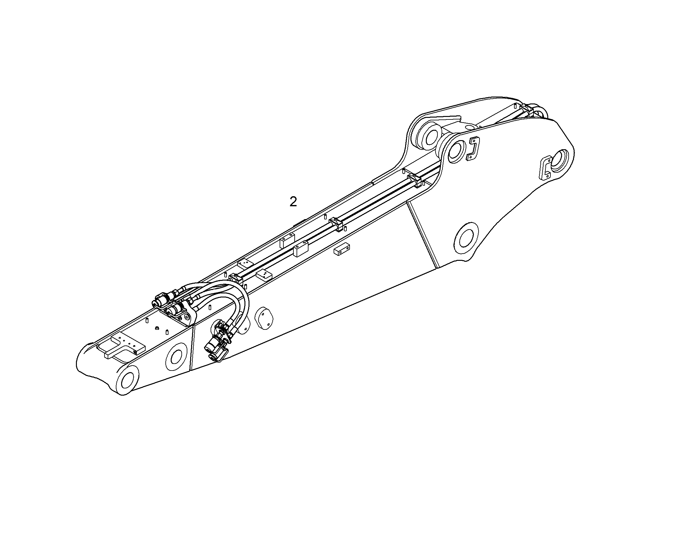 ПРОВОДКА ПРИВОД МЕХ. ПОВОРОТА 10054511 LIEBHERR