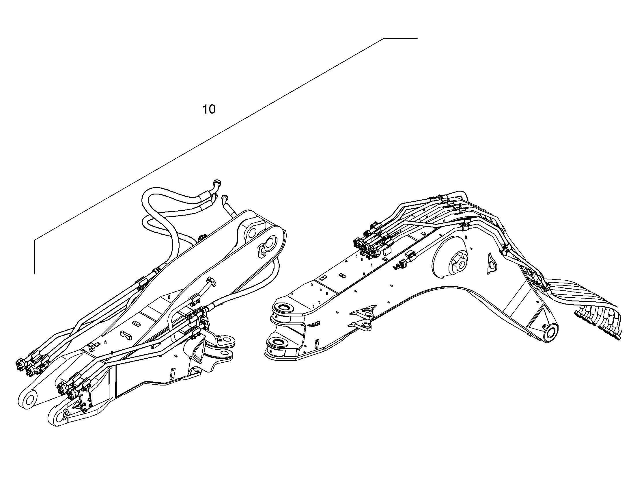 ПРОВОДКА МОНТАЖ AHS 9942189 LIEBHERR
